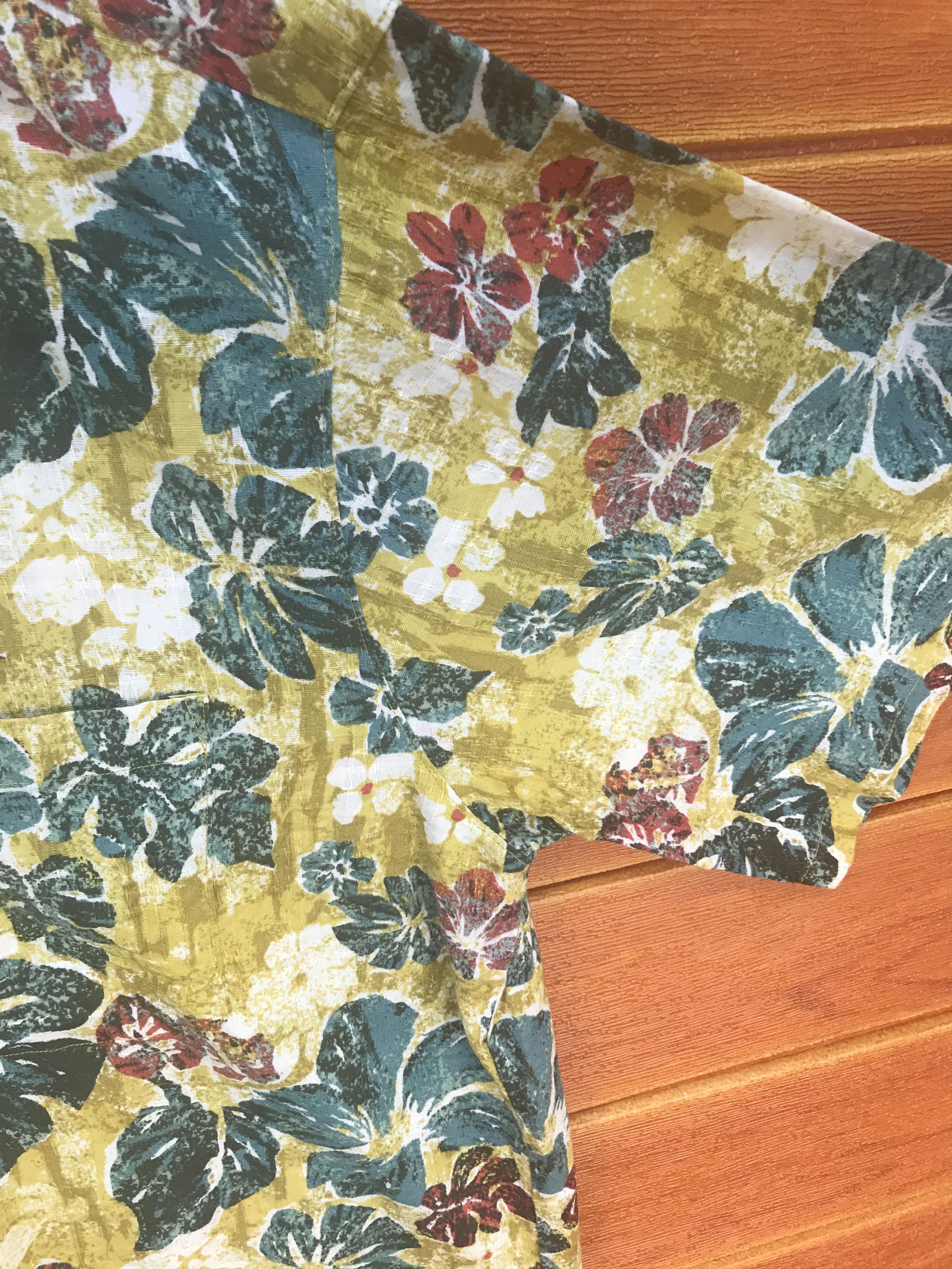 Vintage Vintage Japanese Hawaiian Made In Okinawa Aloha Shirt Size US L / EU 52-54 / 3 - 5 Thumbnail