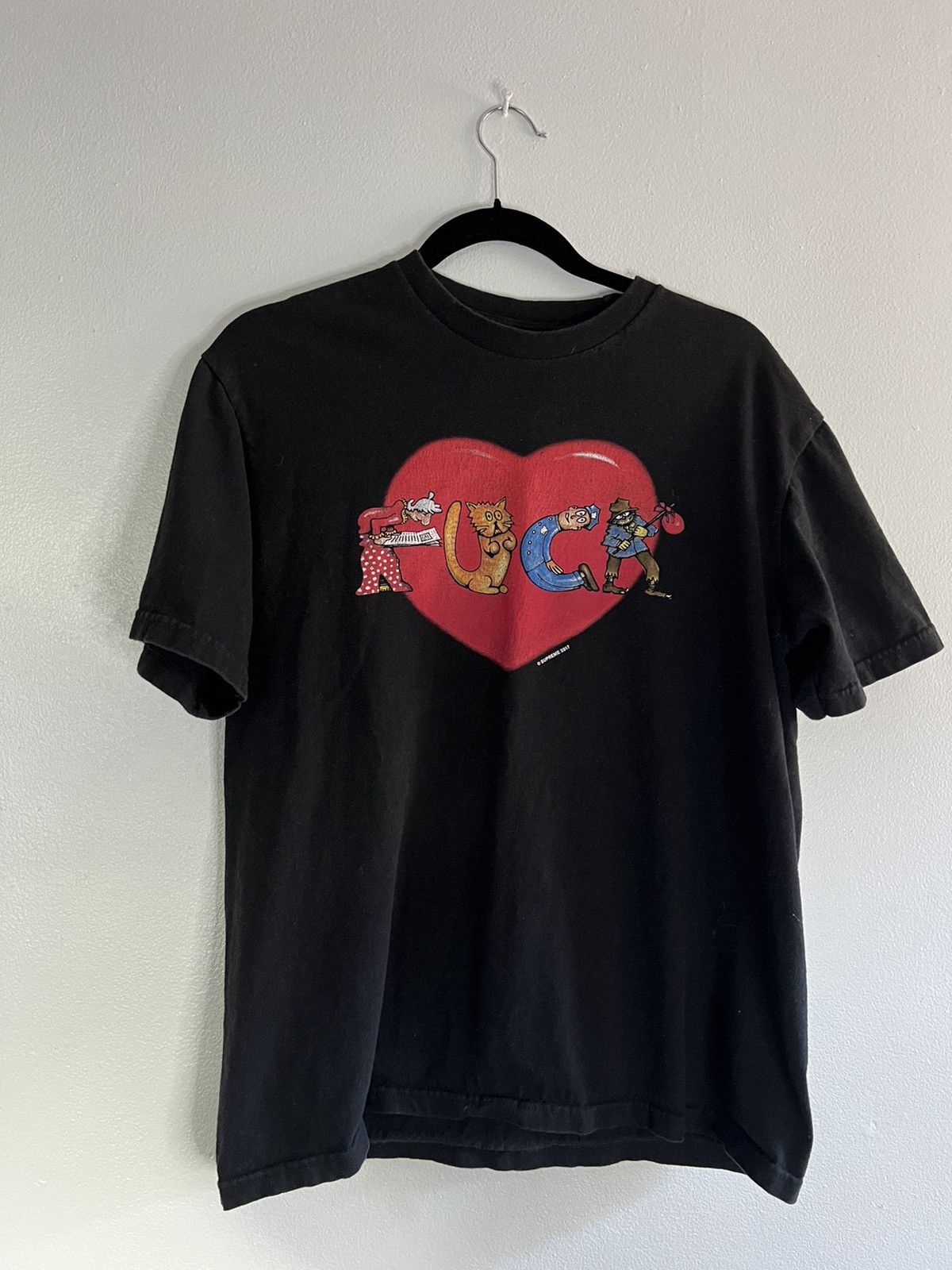 Supreme Fuck Love Tee | Grailed