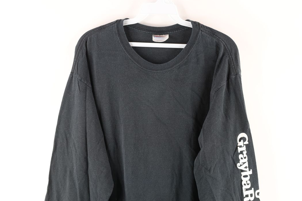 HEAVYWEIGHT LONG SLEEVE T-SHIRT [BLACK]