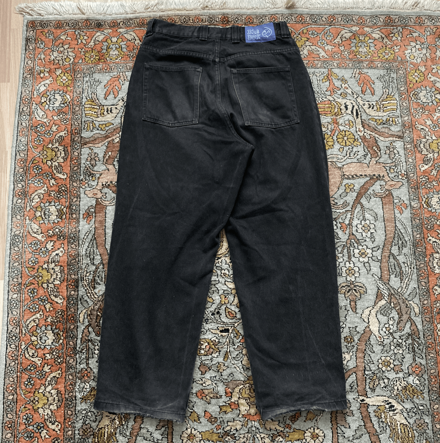 Polar Skate Co. Size S Polar Skate Co big boy Jeans Black / Washed Black |  Grailed