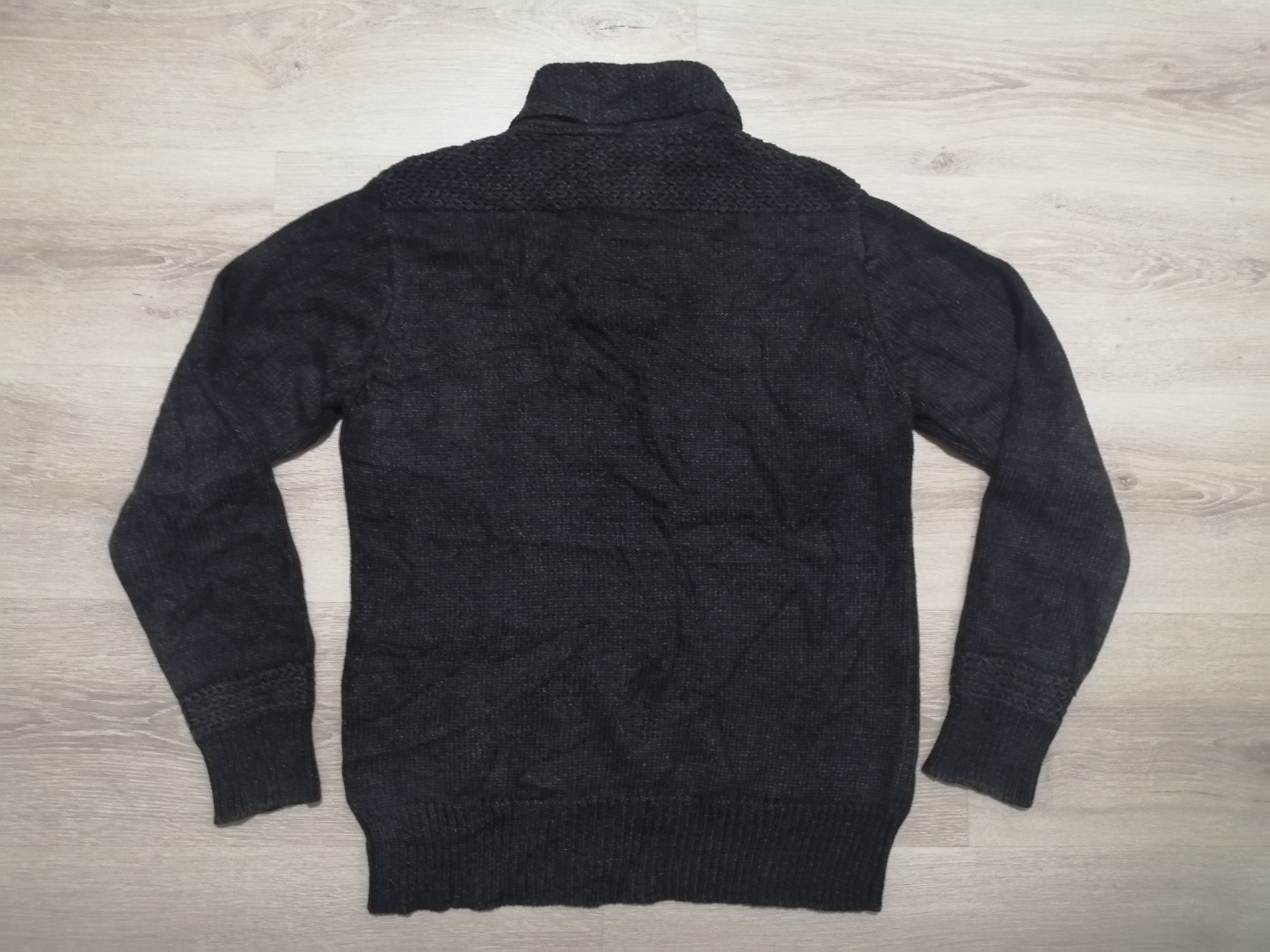 Aran Isles Knitwear × Schott × Vintage Schott Bros Perfecto Shawl Collar Knitwear Size US M / EU 48-50 / 2 - 2 Thumbnail