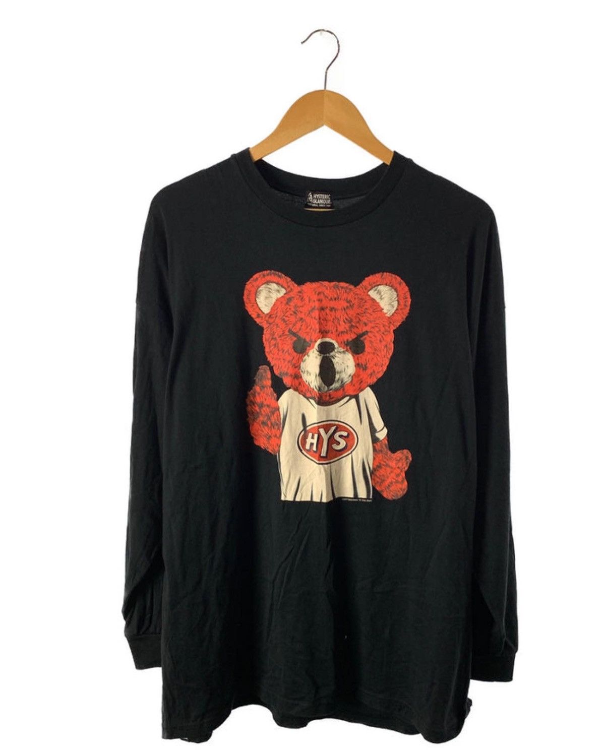 Hysteric Glamour Hysteric Glamour Hys Bear Longsleeve Size US XL / EU 56 / 4 - 1 Thumbnail