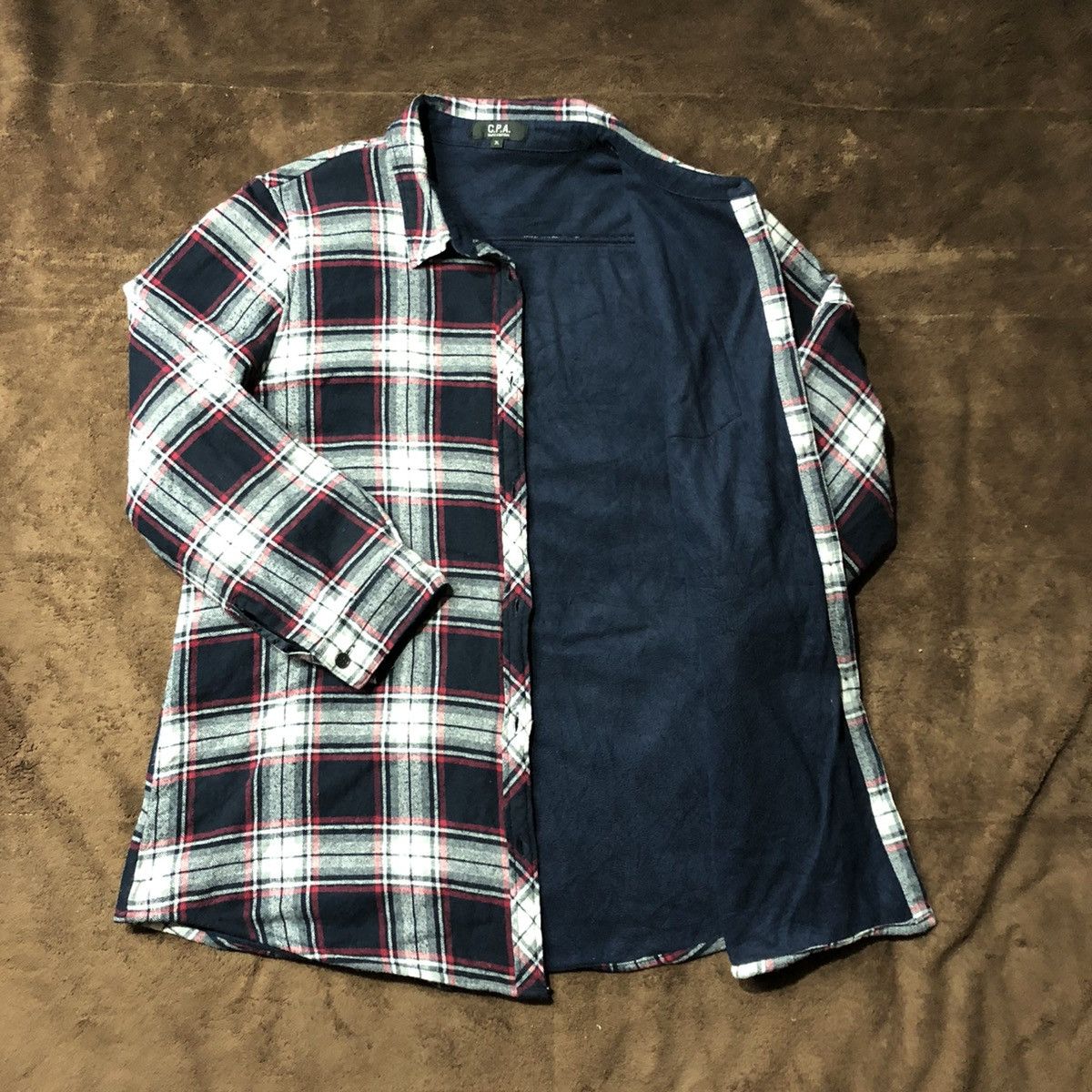 Vintage C.P.A. Japanese Brand Button Up Sweater Size US L / EU 52-54 / 3 - 1 Thumbnail