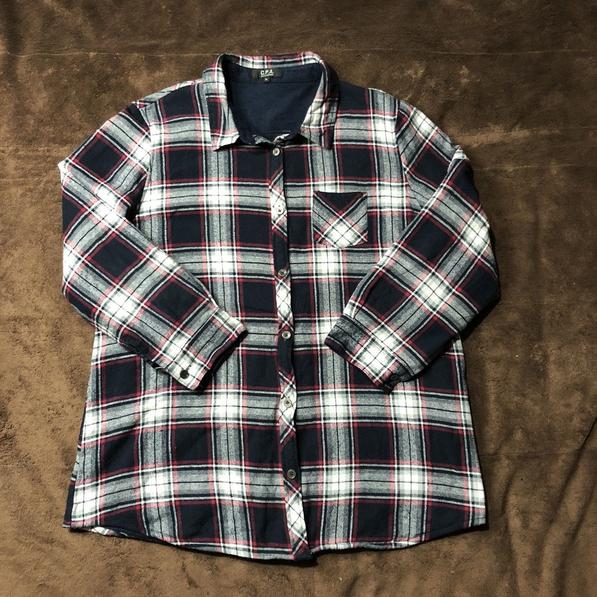 Vintage C.P.A. Japanese Brand Button Up Sweater Size US L / EU 52-54 / 3 - 2 Thumbnail