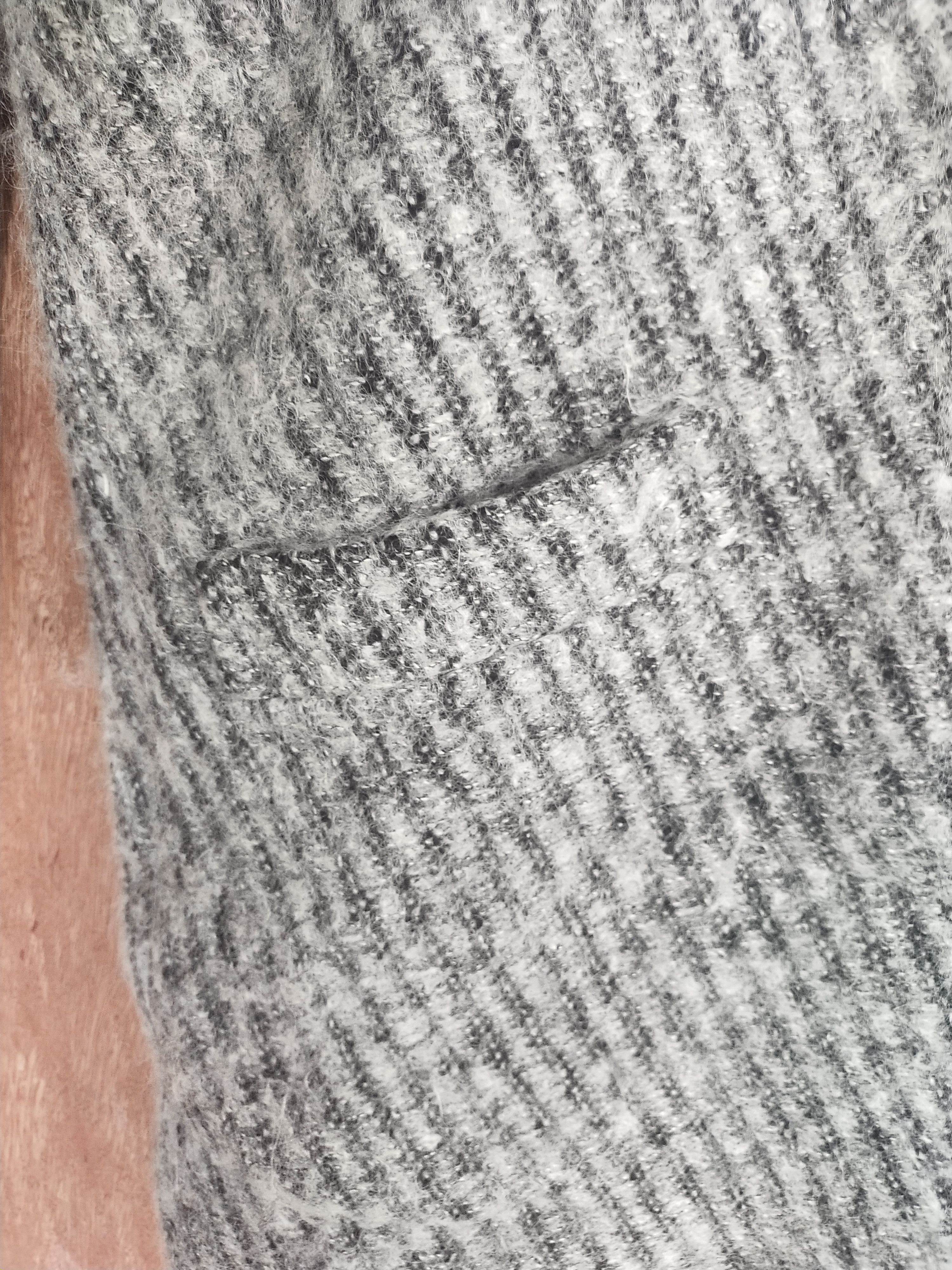 Homespun Knitwear × Japanese Brand Japan Gray cardigan coat knitwear #S004 Size US M / EU 48-50 / 2 - 3 Thumbnail