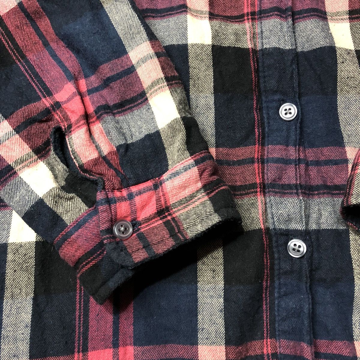 On Love Off Japanese Brand Button Up Sweater