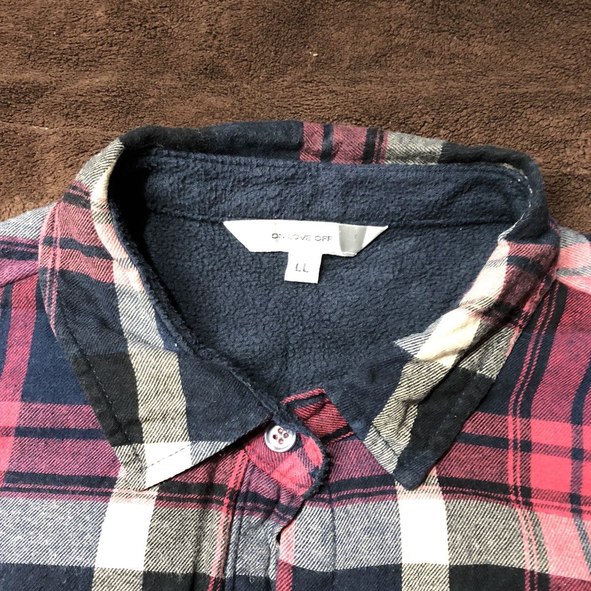 On Love Off Japanese Brand Button Up Sweater