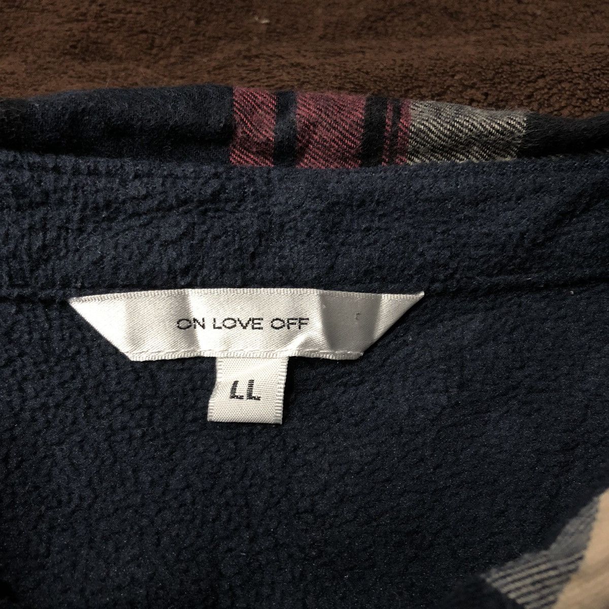 On Love Off Japanese Brand Button Up Sweater