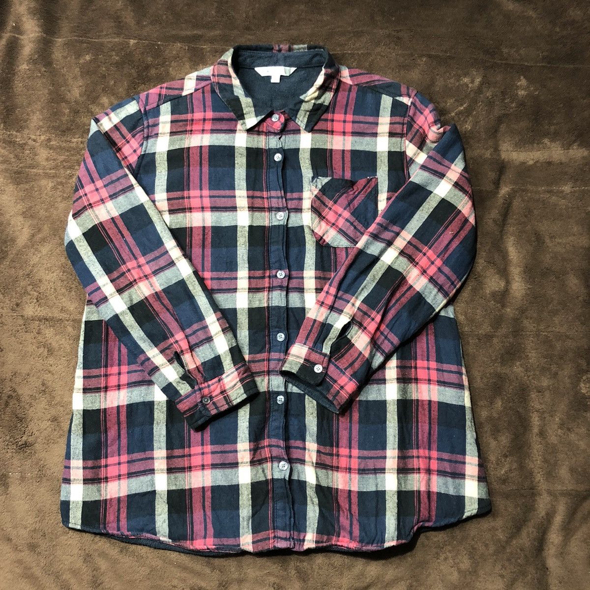 On Love Off Japanese Brand Button Up Sweater