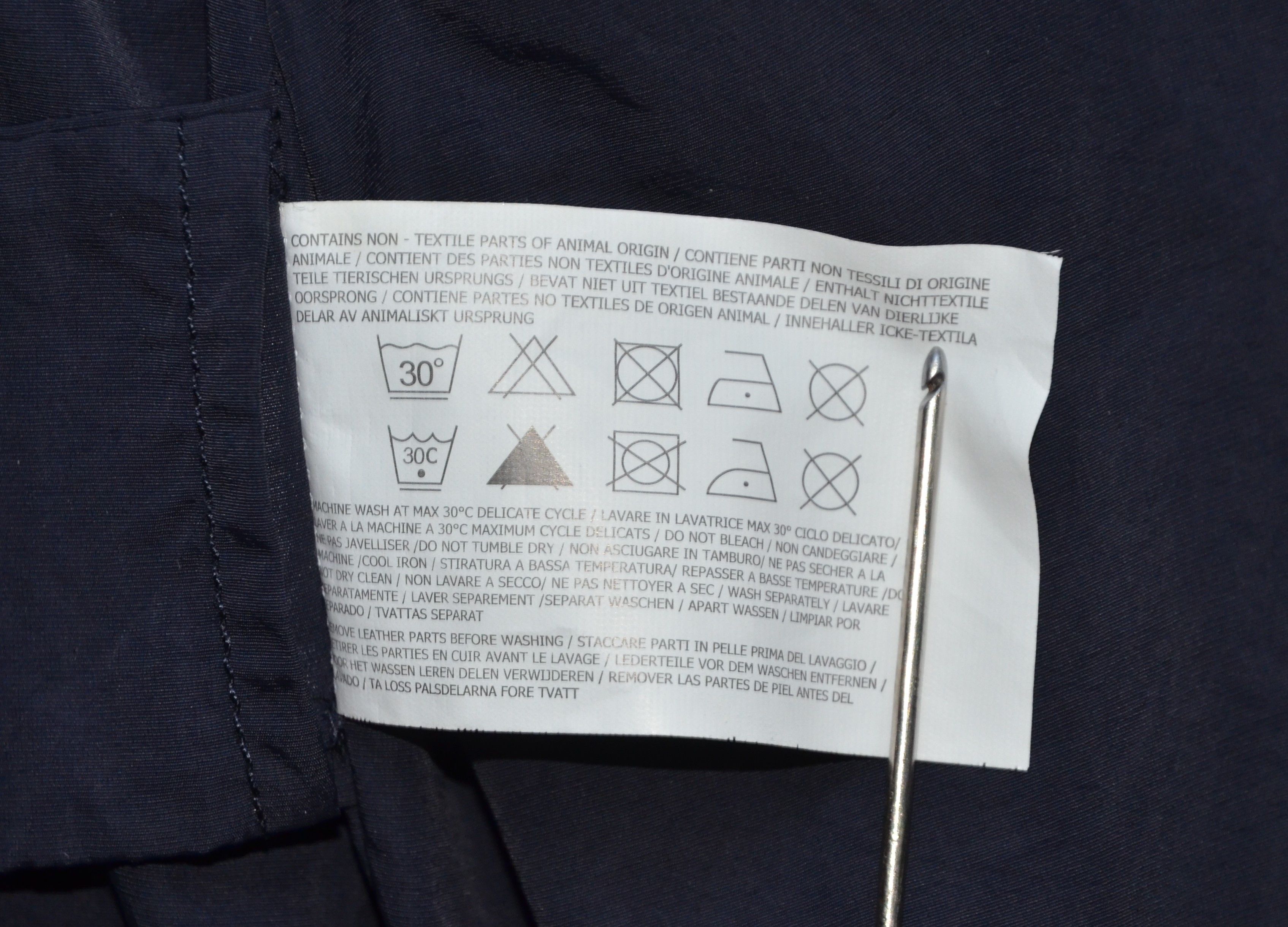 Other × Woolrich Woolen Mills Woolrich Men's Polyamide Jacket FourPockets Navy Streetwear Size US S / EU 44-46 / 1 - 12 Thumbnail