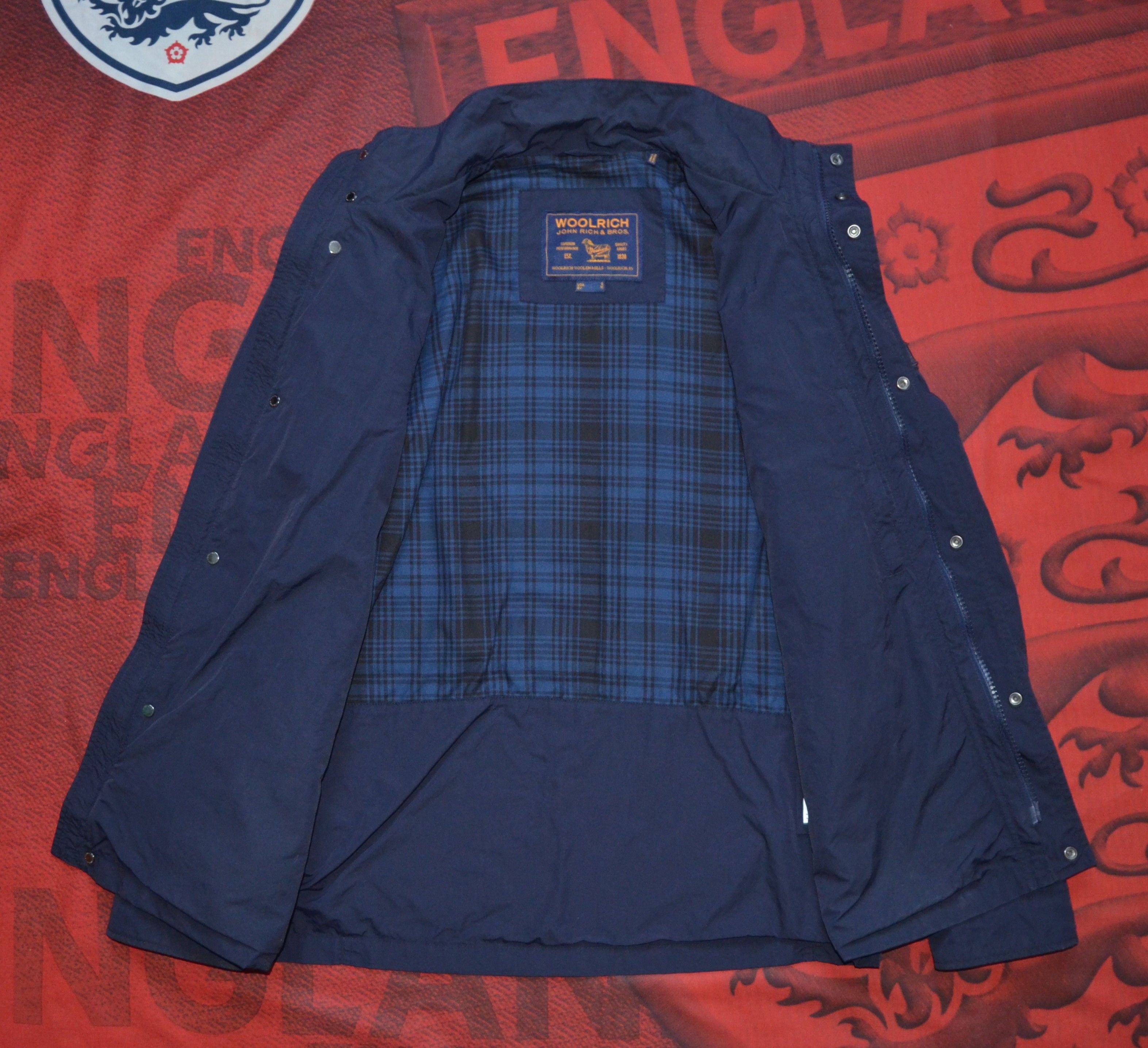 Other × Woolrich Woolen Mills Woolrich Men's Polyamide Jacket FourPockets Navy Streetwear Size US S / EU 44-46 / 1 - 8 Thumbnail