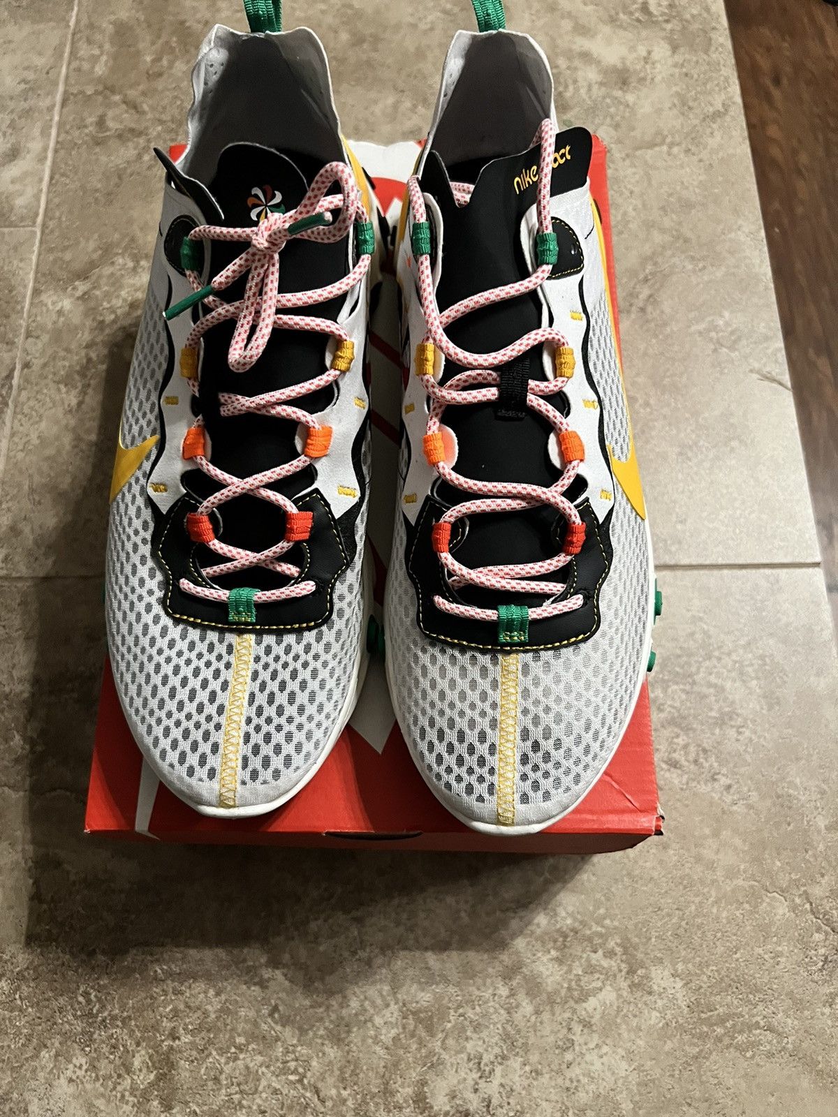 Nike REACT ELEMENT 55 SUNBURST Size 13 CK9288 100 Grailed