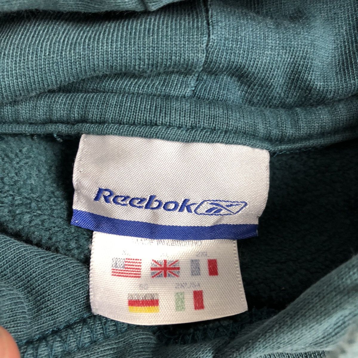 Reebok × Vintage Vintage Reebok Embroidered Hoodie/ Sportswear/ Outdoor XL Size US XL / EU 56 / 4 - 5 Thumbnail