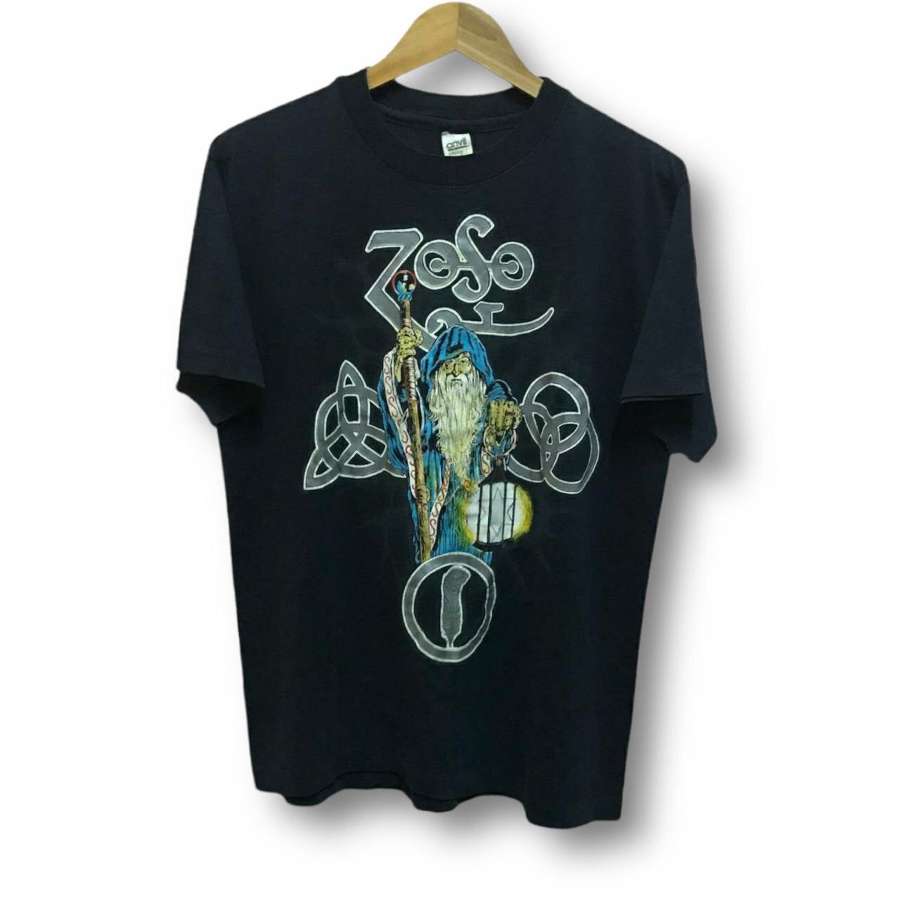 Vintage 80s Led Zeppelin Zoso T Shirt