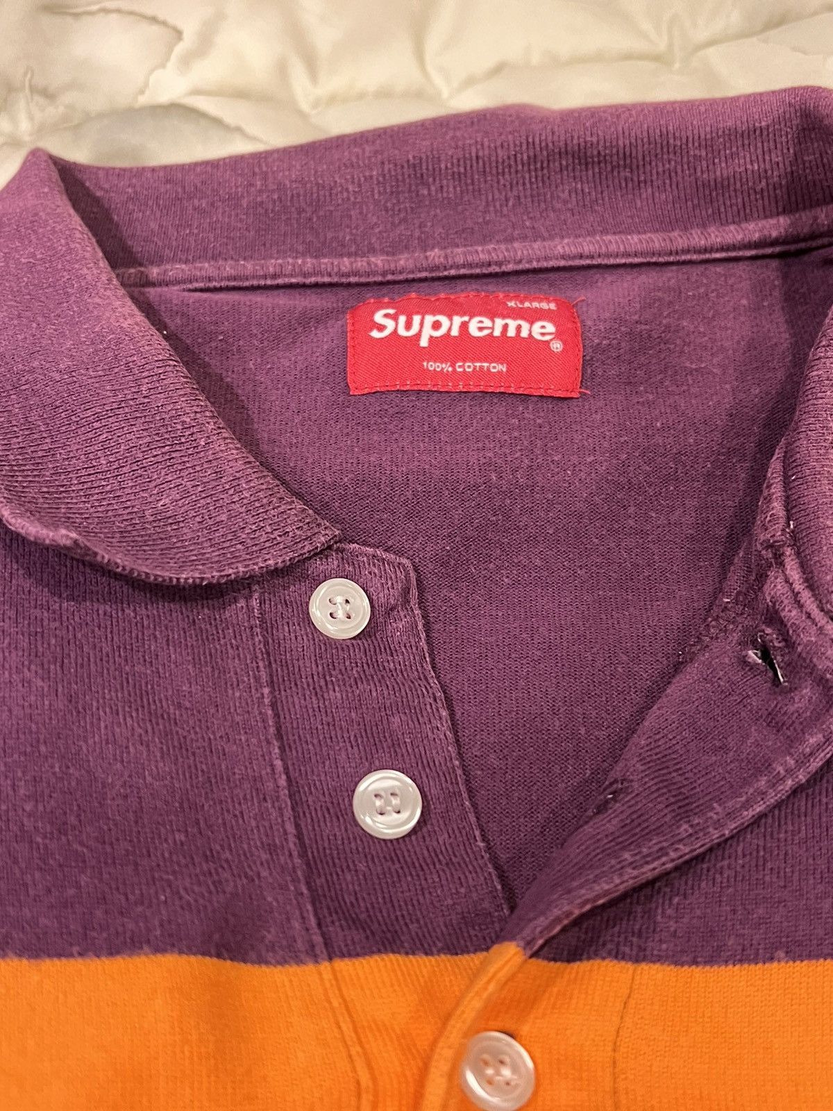Supreme Supreme Crown Logo Polo Size US XL / EU 56 / 4 - 5 Thumbnail