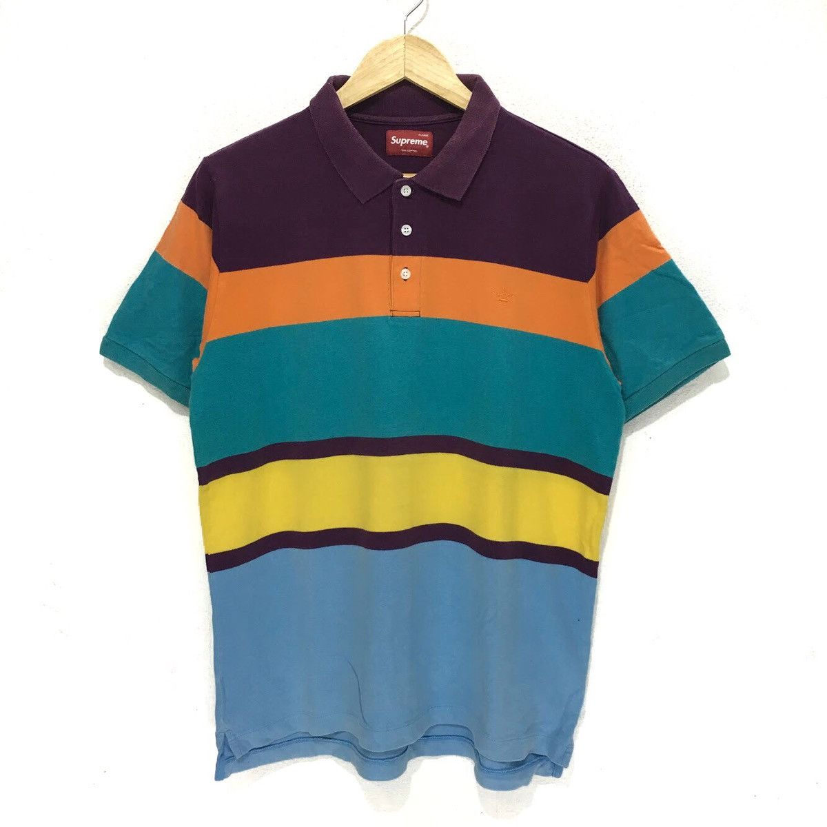 Supreme Supreme Crown Logo Polo Size US XL / EU 56 / 4 - 9 Thumbnail