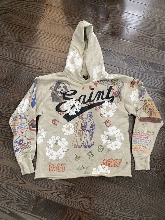 Saint Michael Saint Michael x Denim Tears Graffiti Hoodie | Grailed