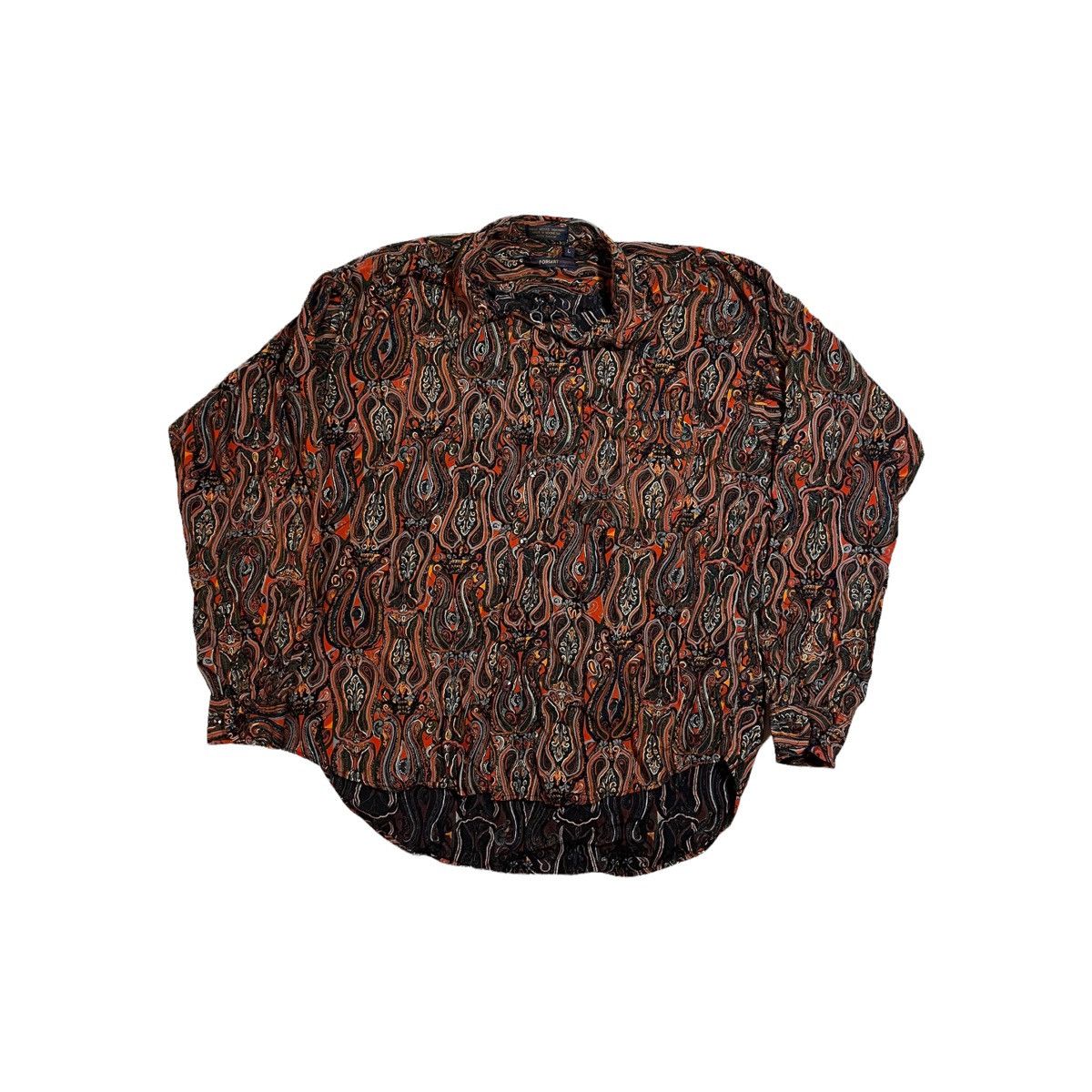 Paisley rayon Format Brand Polyester Shirt