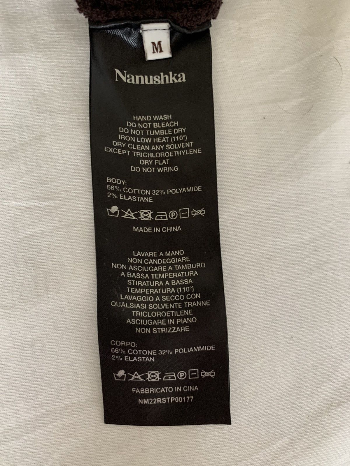 Nanushka Nanushka Dante Terry Knit Size US M / EU 48-50 / 2 - 4 Thumbnail