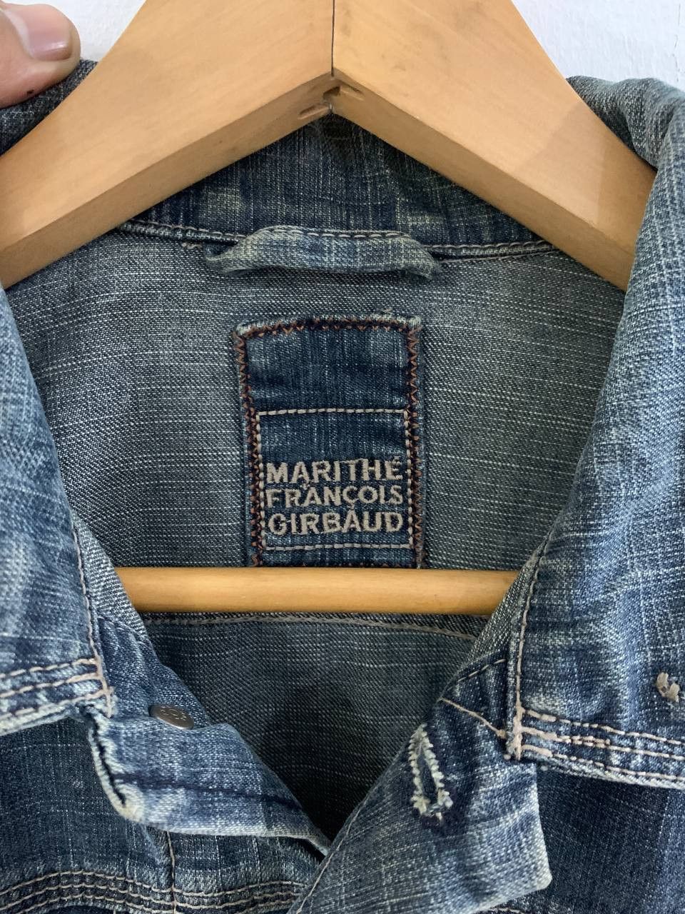 Marithe + Francois Girbaud Vintage Marithe Francois Girbaud Denim Jacket Size US M / EU 48-50 / 2 - 5 Thumbnail