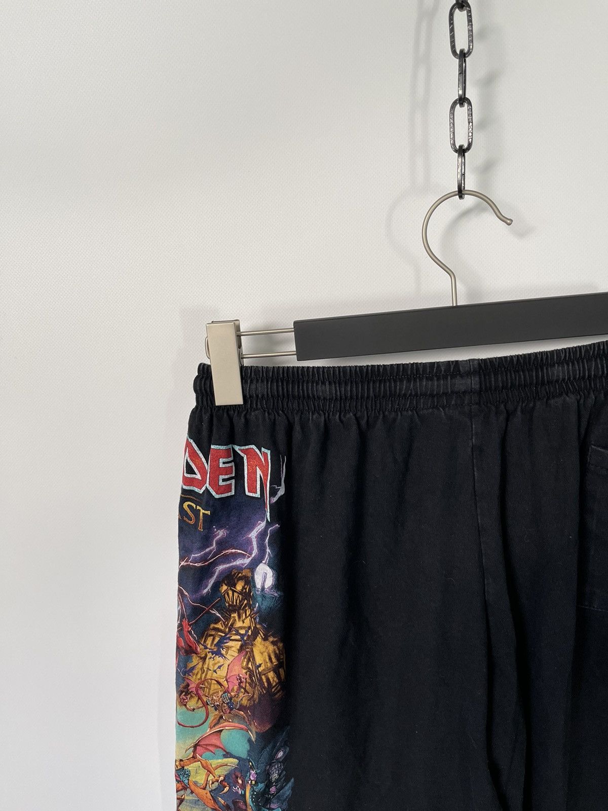 Iron Maiden Iron Maiden Shorts Full Print Vintage Black Size US 30 / EU 46 - 8 Thumbnail