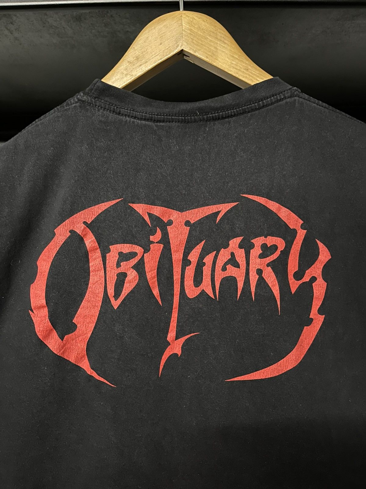 Band Tees × Vintage Vintage Obituary Cause Of Death Promo Tees Size US M / EU 48-50 / 2 - 9 Thumbnail
