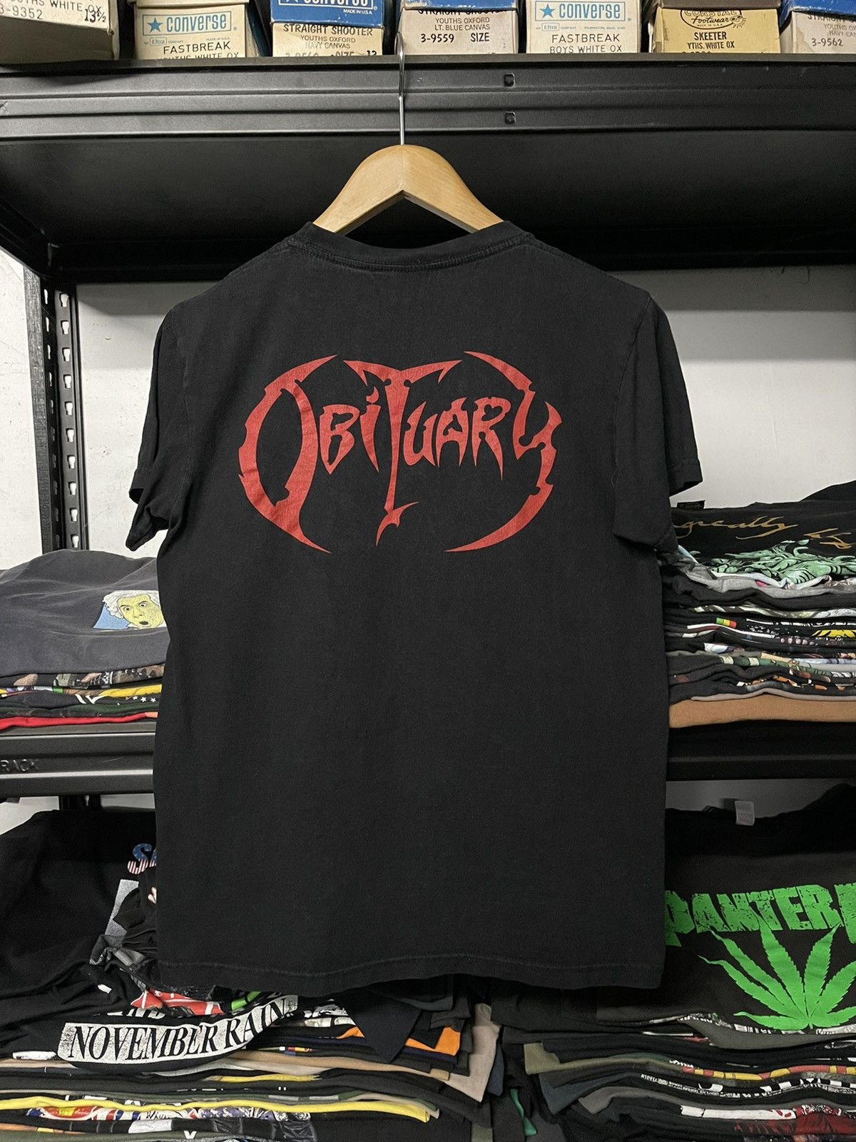 Band Tees × Vintage Vintage Obituary Cause Of Death Promo Tees Size US M / EU 48-50 / 2 - 8 Thumbnail