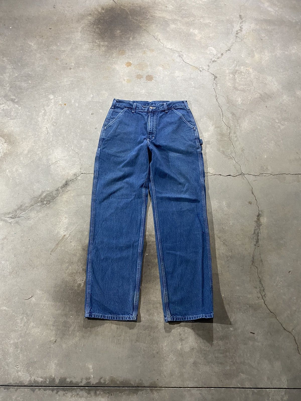 Carhartt × Vintage Vintage Carhartt Carpenter Denim Jeans Size US 32 / EU 48 - 2 Thumbnail