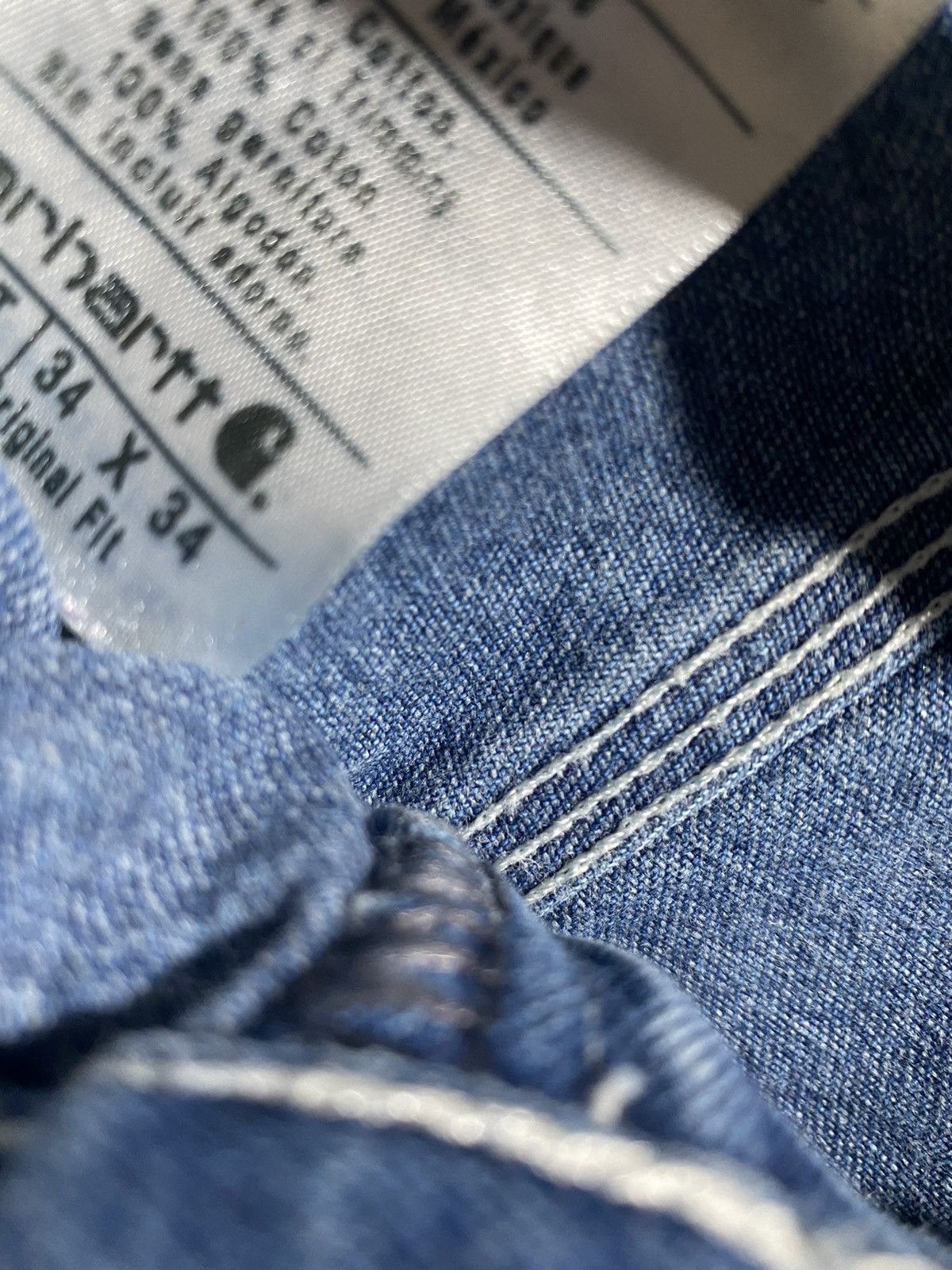 Carhartt × Vintage Vintage Carhartt Carpenter Denim Jeans Size US 32 / EU 48 - 5 Thumbnail
