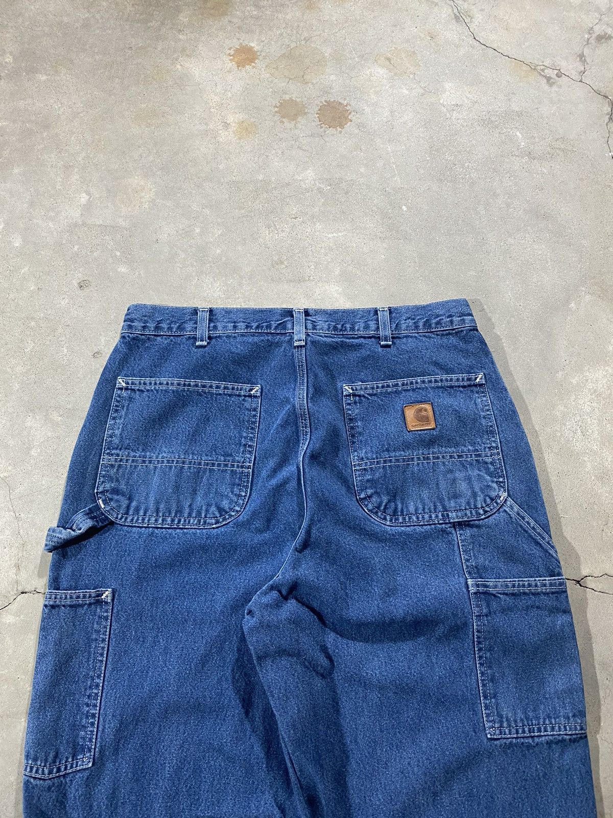 Carhartt × Vintage Vintage Carhartt Carpenter Denim Jeans Size US 32 / EU 48 - 1 Thumbnail