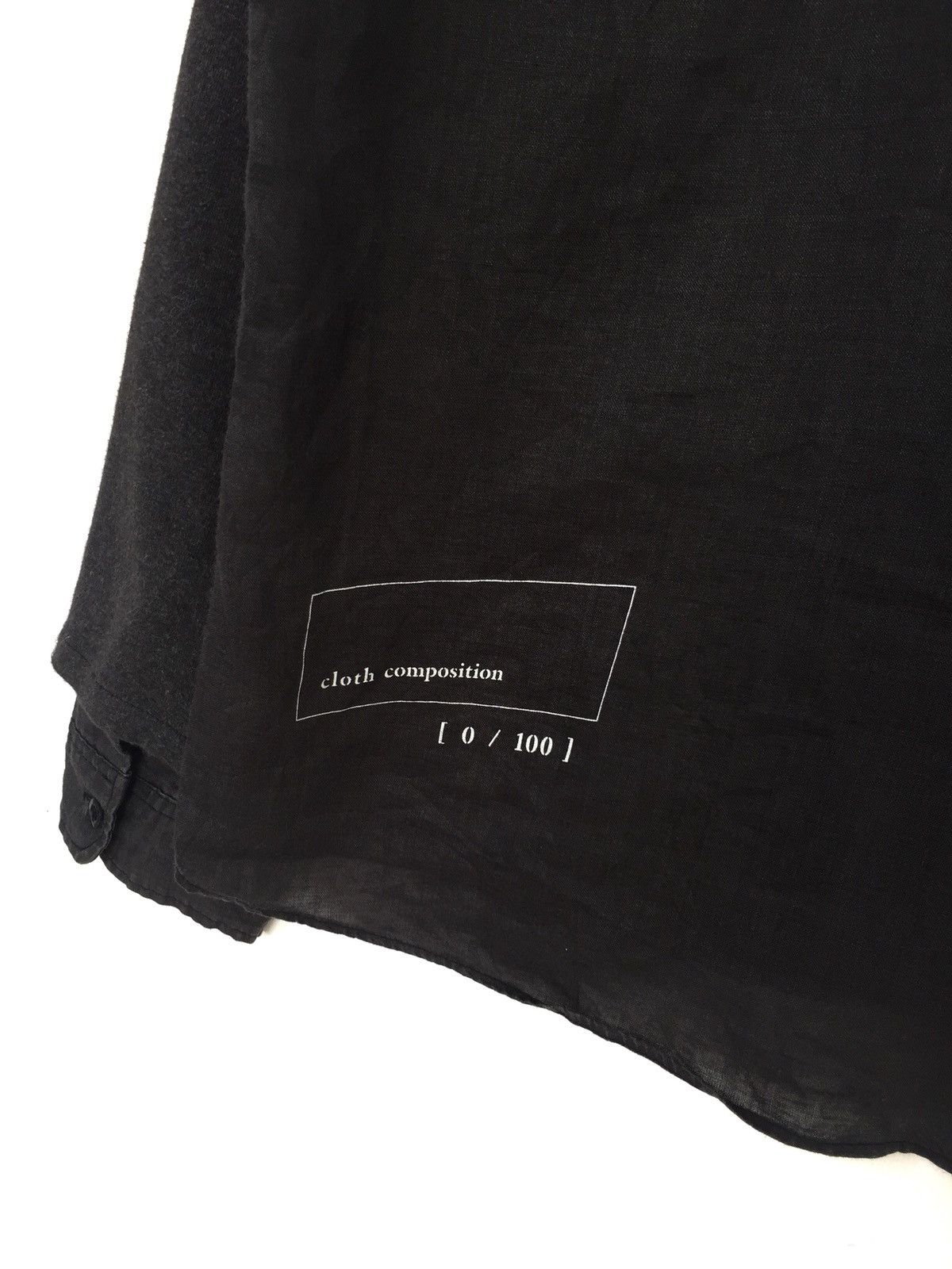 Designer × Japanese Brand Les Vis a Bois 🇯🇵 Hybrid Sleeve Linen Button Shirt Size US M / EU 48-50 / 2 - 6 Thumbnail