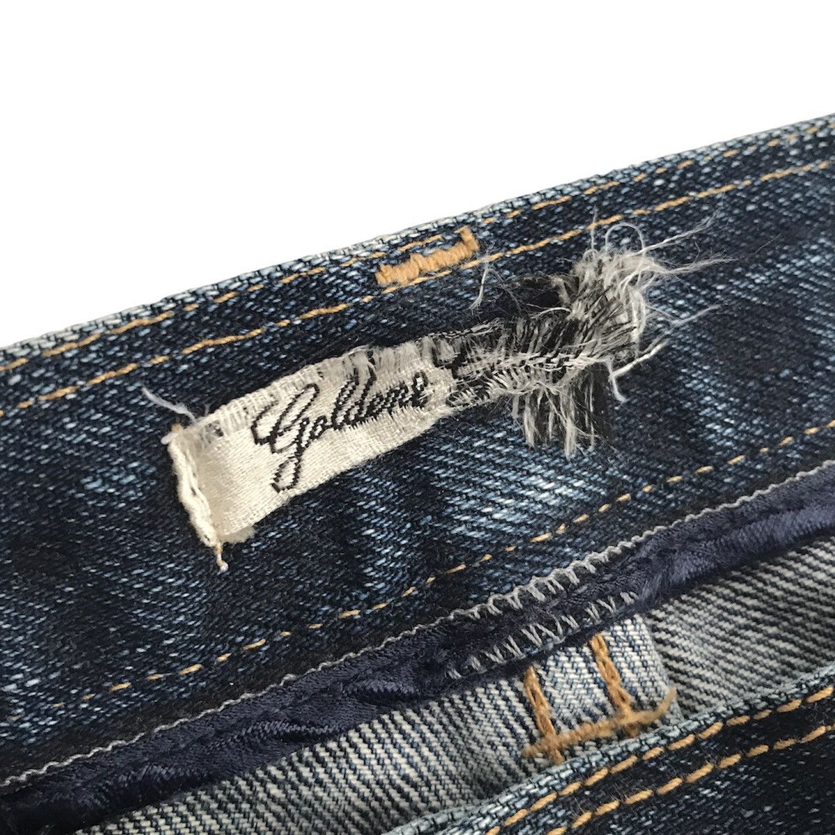 Designer Authentic Golden Goose Deluxe Brand GGDB Selvedge Denim Size US 32 / EU 48 - 12 Thumbnail