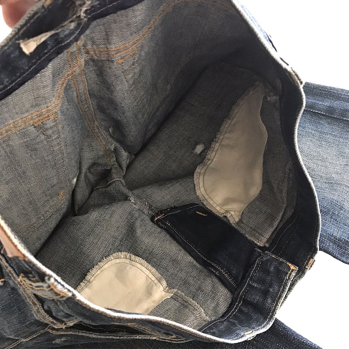 Designer Authentic Golden Goose Deluxe Brand GGDB Selvedge Denim Size US 32 / EU 48 - 11 Thumbnail