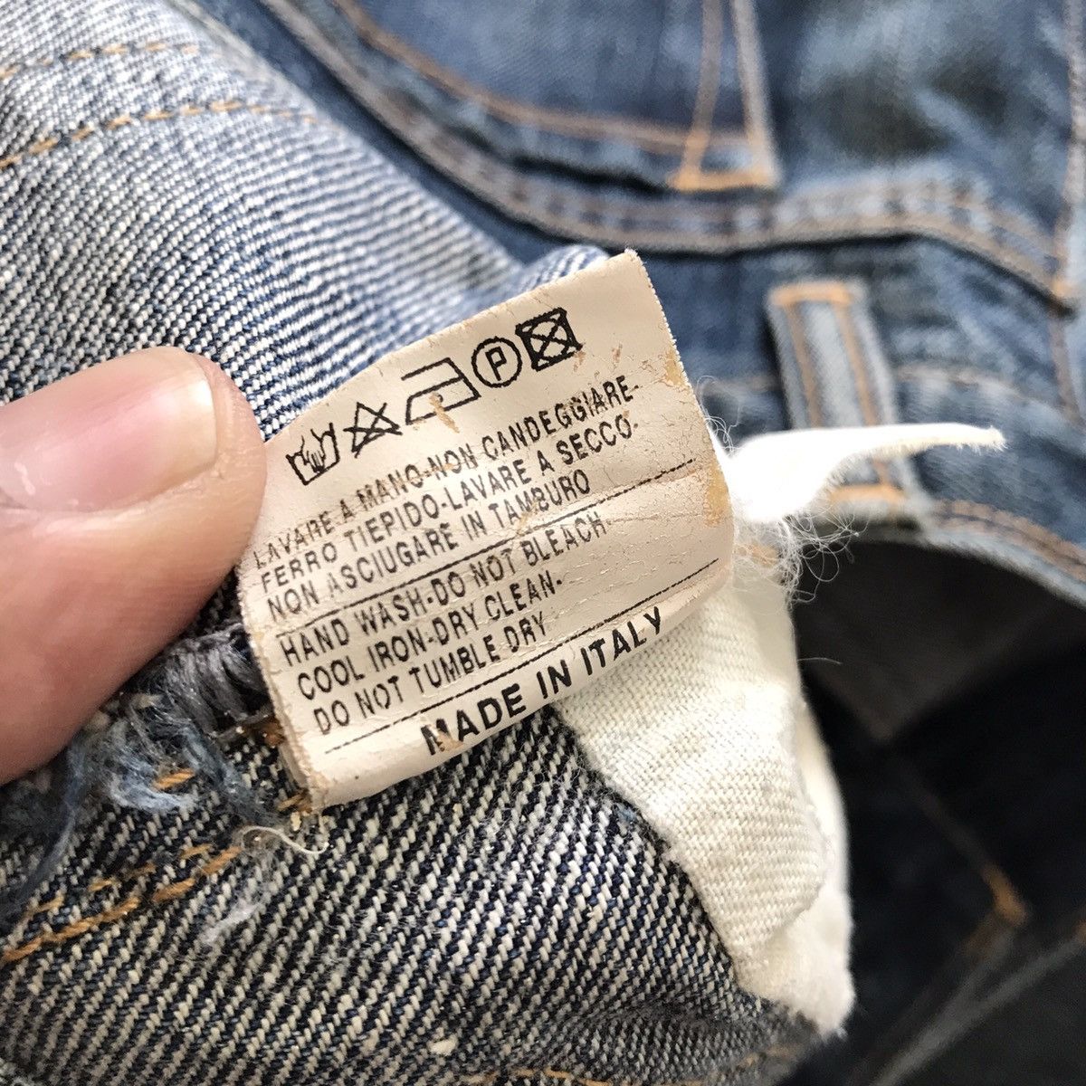 Designer Authentic Golden Goose Deluxe Brand GGDB Selvedge Denim Size US 32 / EU 48 - 15 Thumbnail