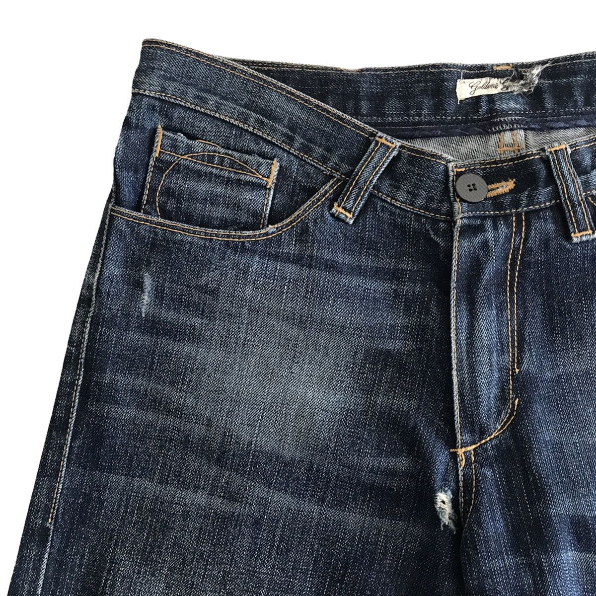 Designer Authentic Golden Goose Deluxe Brand GGDB Selvedge Denim Size US 32 / EU 48 - 4 Thumbnail