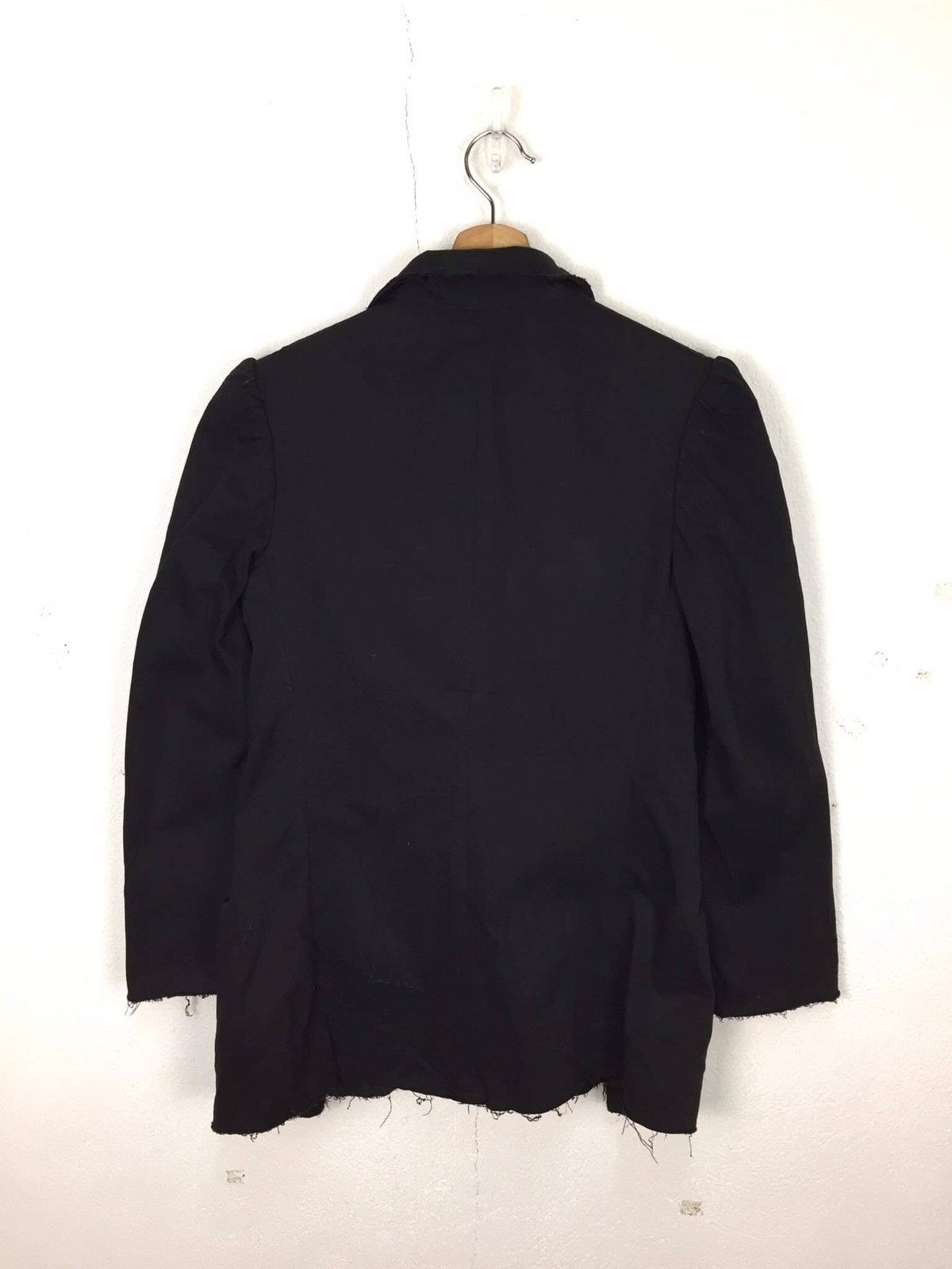 Yohji Yamamoto Yohji Yamamoto Distressed Women Blazer Size S / US 4 / IT 40 - 6 Thumbnail