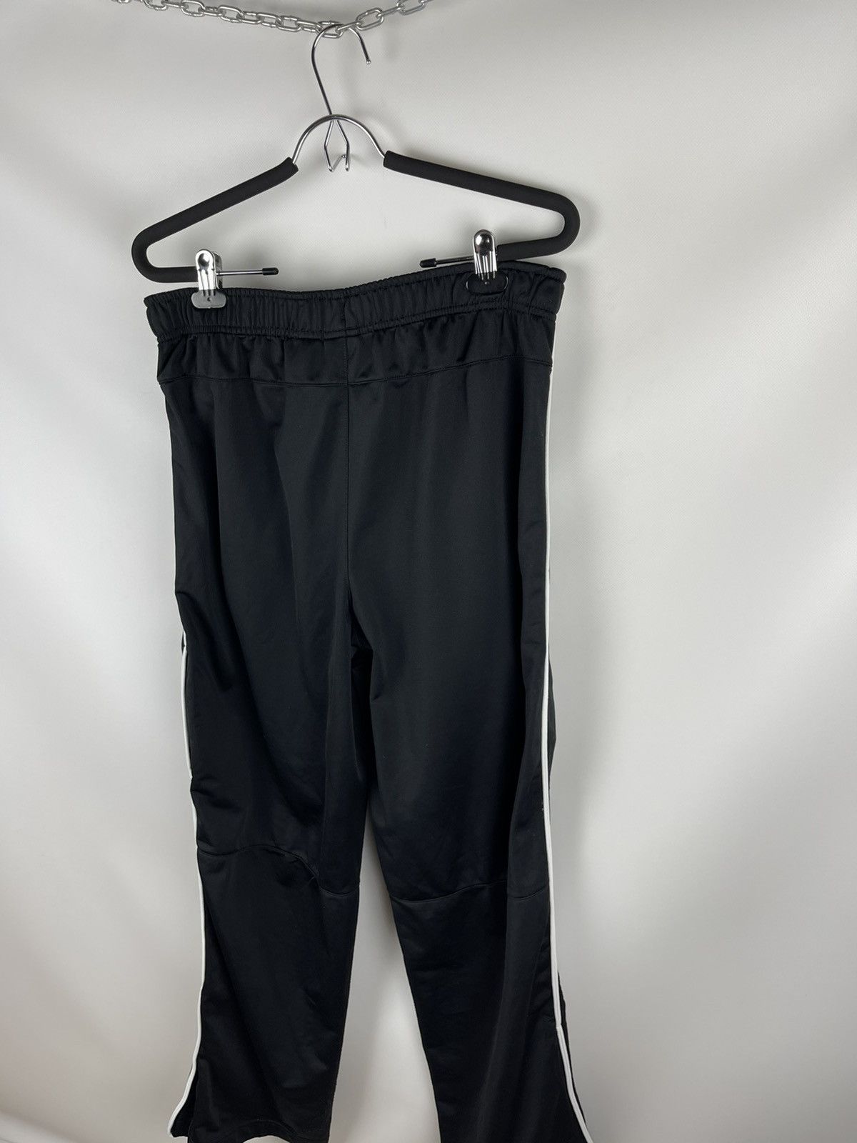 Nike × Vintage Nike vintage y2k black double swoosh trackpants with stripe Size US 34 / EU 50 - 9 Thumbnail
