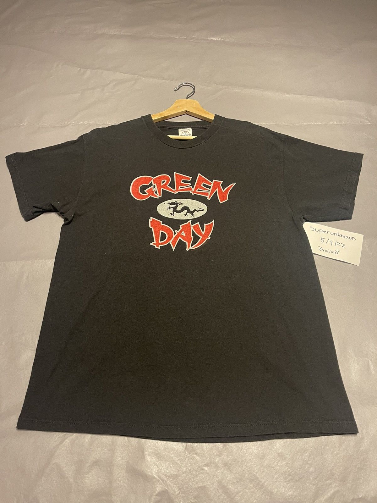 Band Tees × Vintage Vintage 2002 Green Day Blink 182 Pop Disaster 