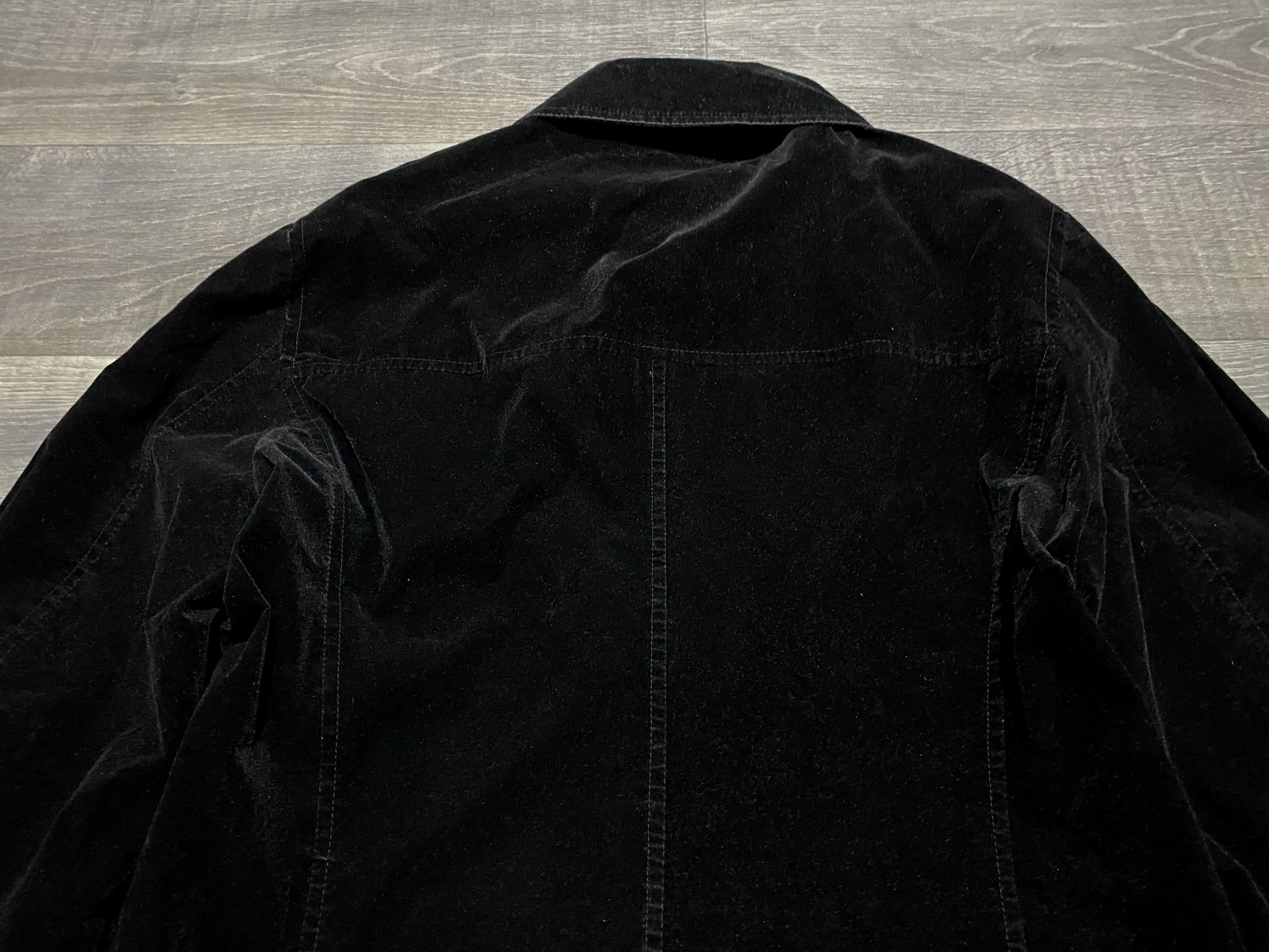 Costume National Costume National Homme Black Velour Light Jacket Bomber Size US M / EU 48-50 / 2 - 6 Thumbnail