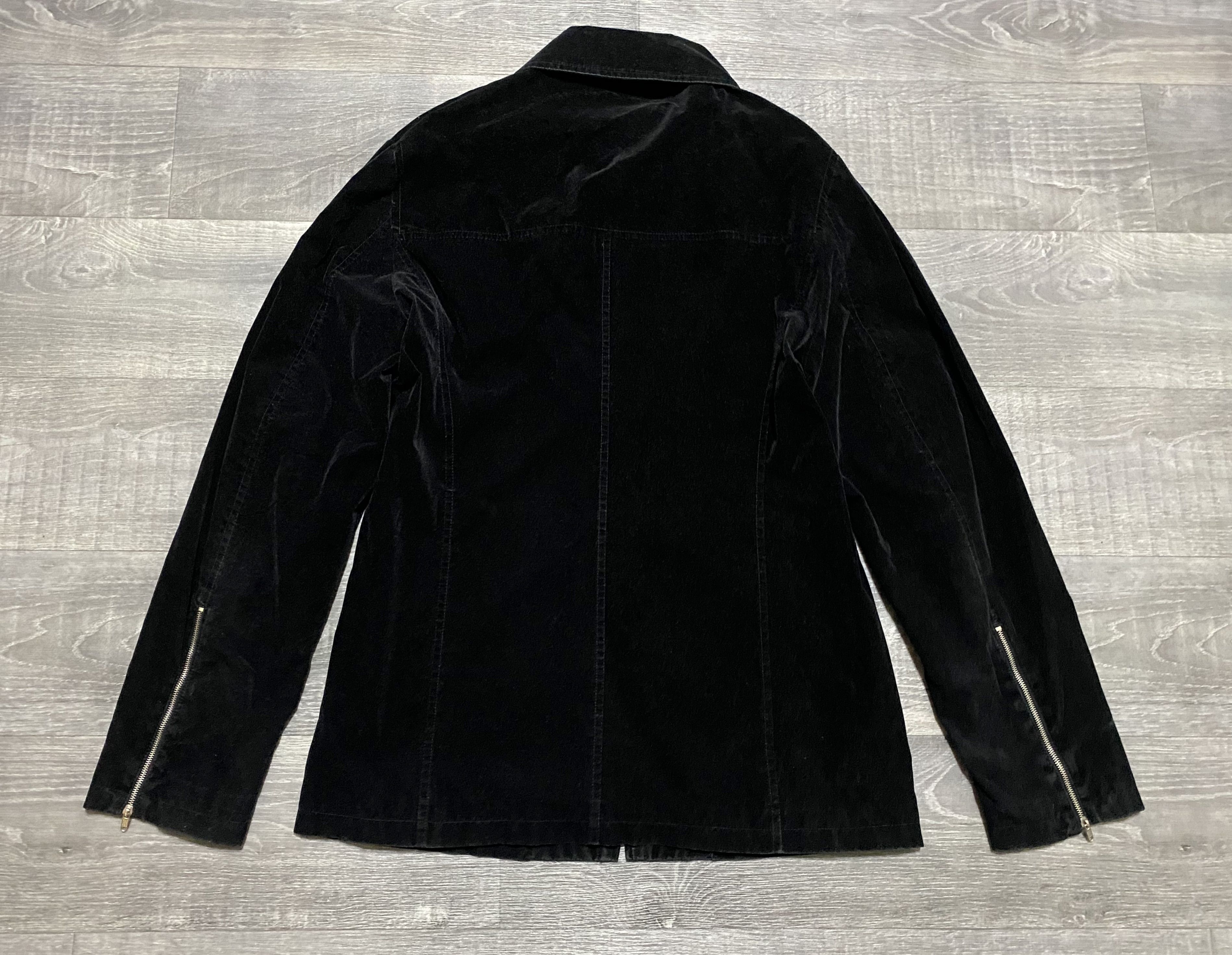 Costume National Costume National Homme Black Velour Light Jacket Bomber Size US M / EU 48-50 / 2 - 5 Thumbnail