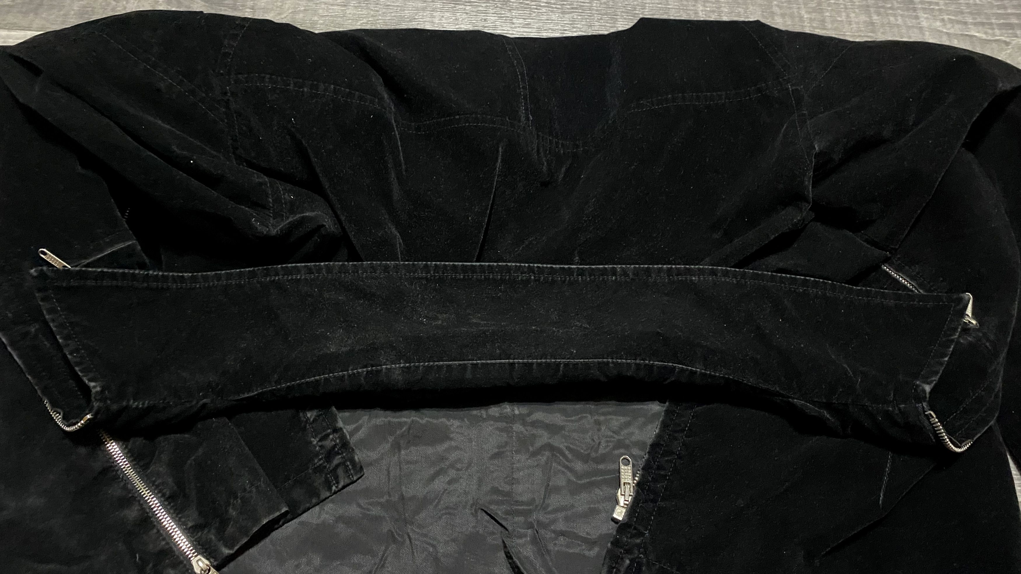 Costume National Costume National Homme Black Velour Light Jacket Bomber Size US M / EU 48-50 / 2 - 9 Thumbnail