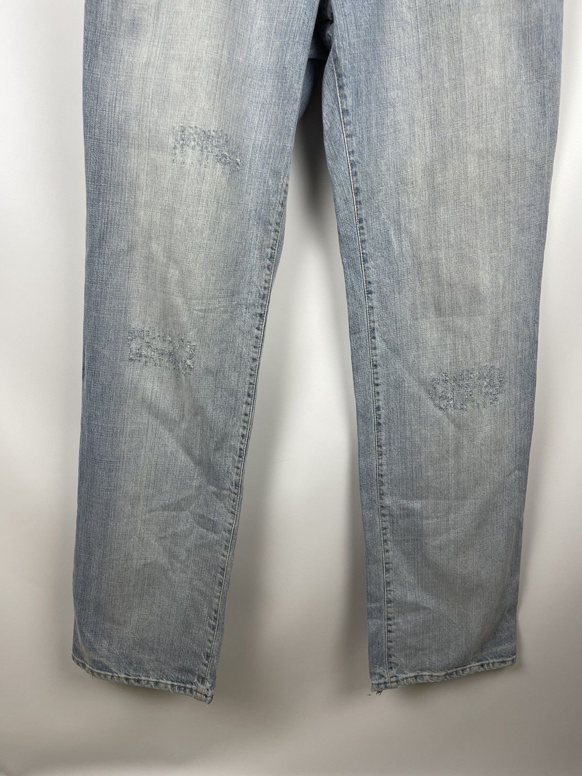 Dolce & Gabbana Dolce & Gabbana snake leather blue distressed denim jeans Size US 36 / EU 52 - 5 Thumbnail