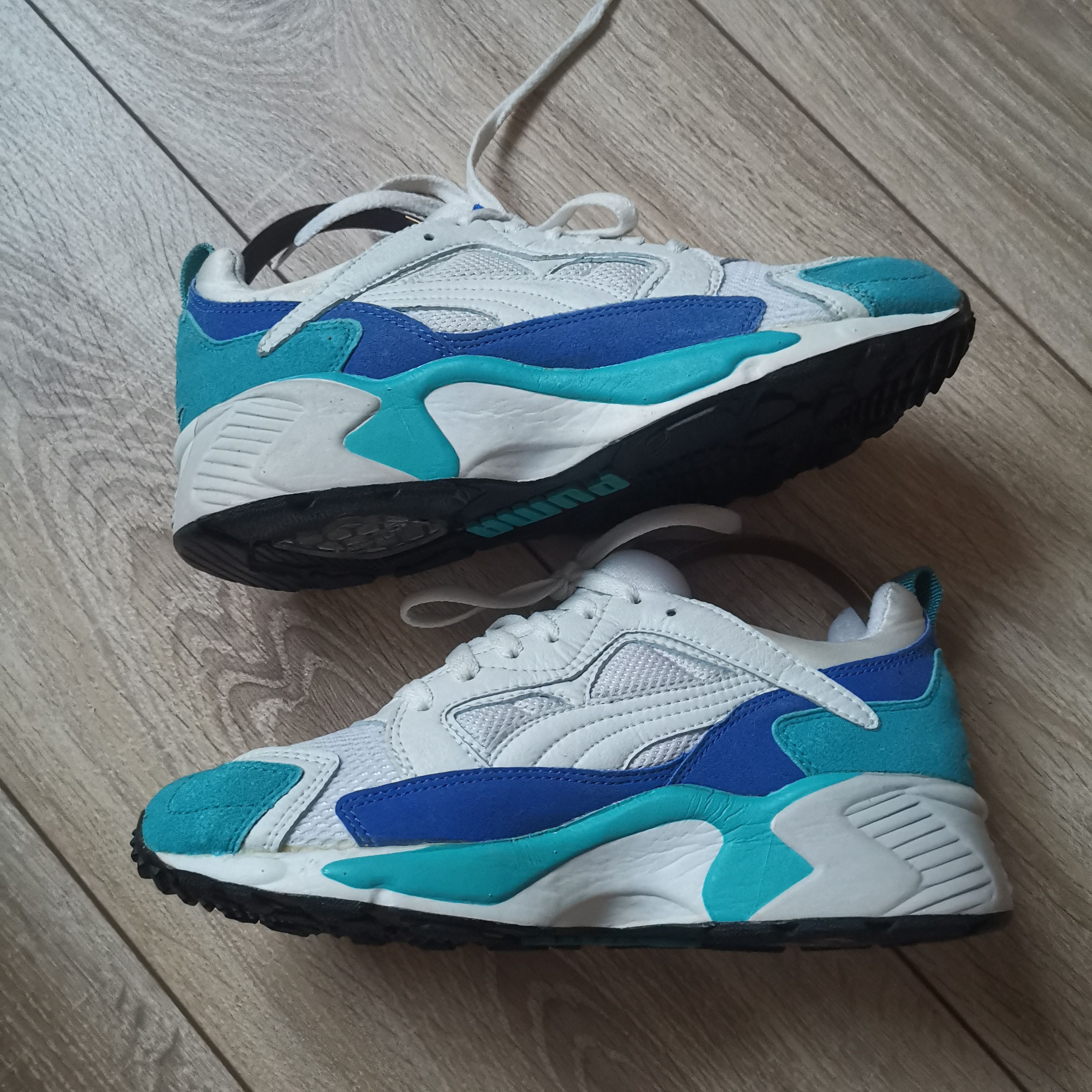 Puma Vintage Puma trinomic 90s 1994 size 37.5 23.5 Size US 5.5 / EU 38 - 3 Thumbnail