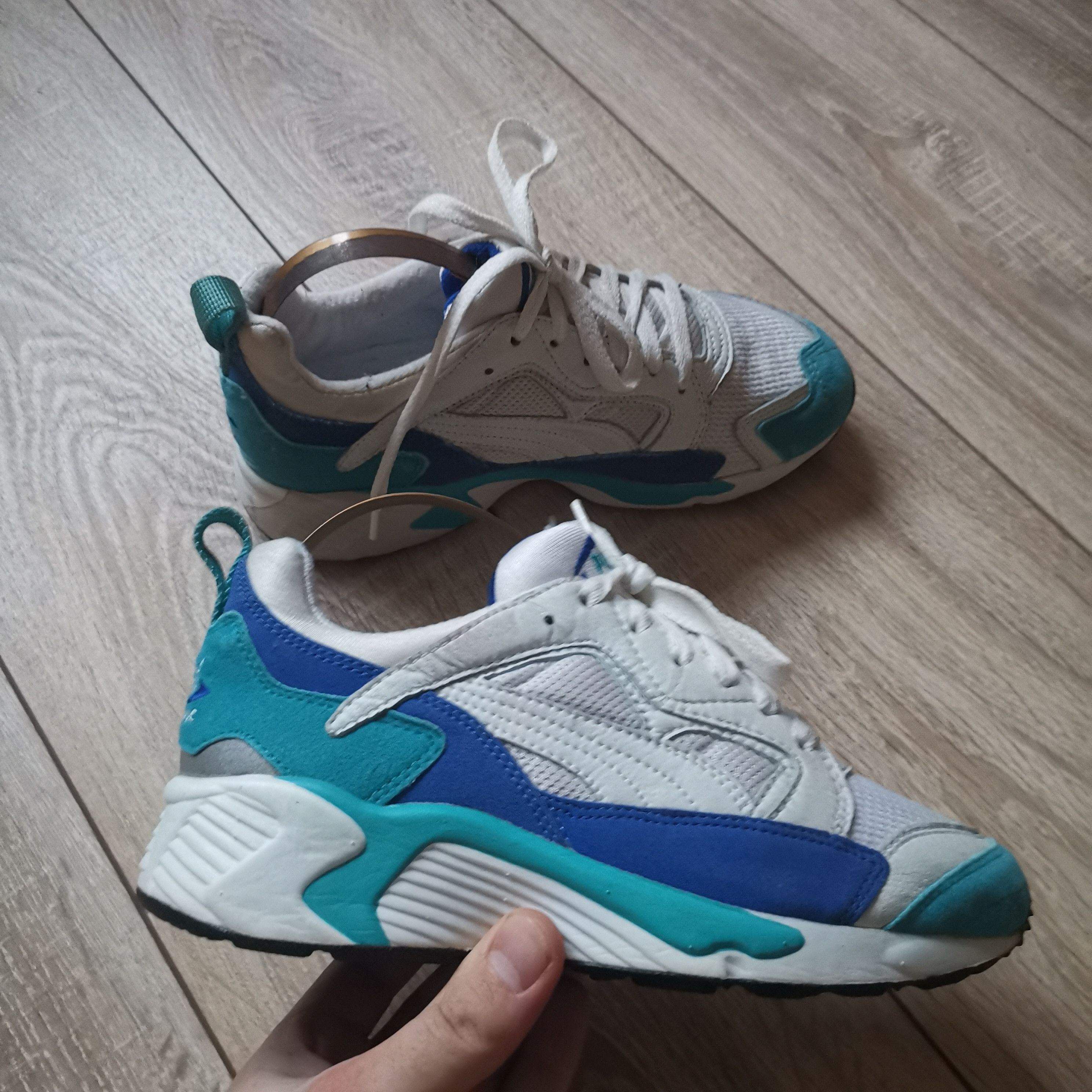 Puma Vintage Puma trinomic 90s 1994 size 37.5 23.5 Size US 5.5 / EU 38 - 1 Thumbnail