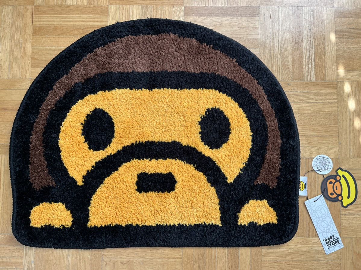 Bape Bape Baby Milo Half Face Mat Rug Grailed