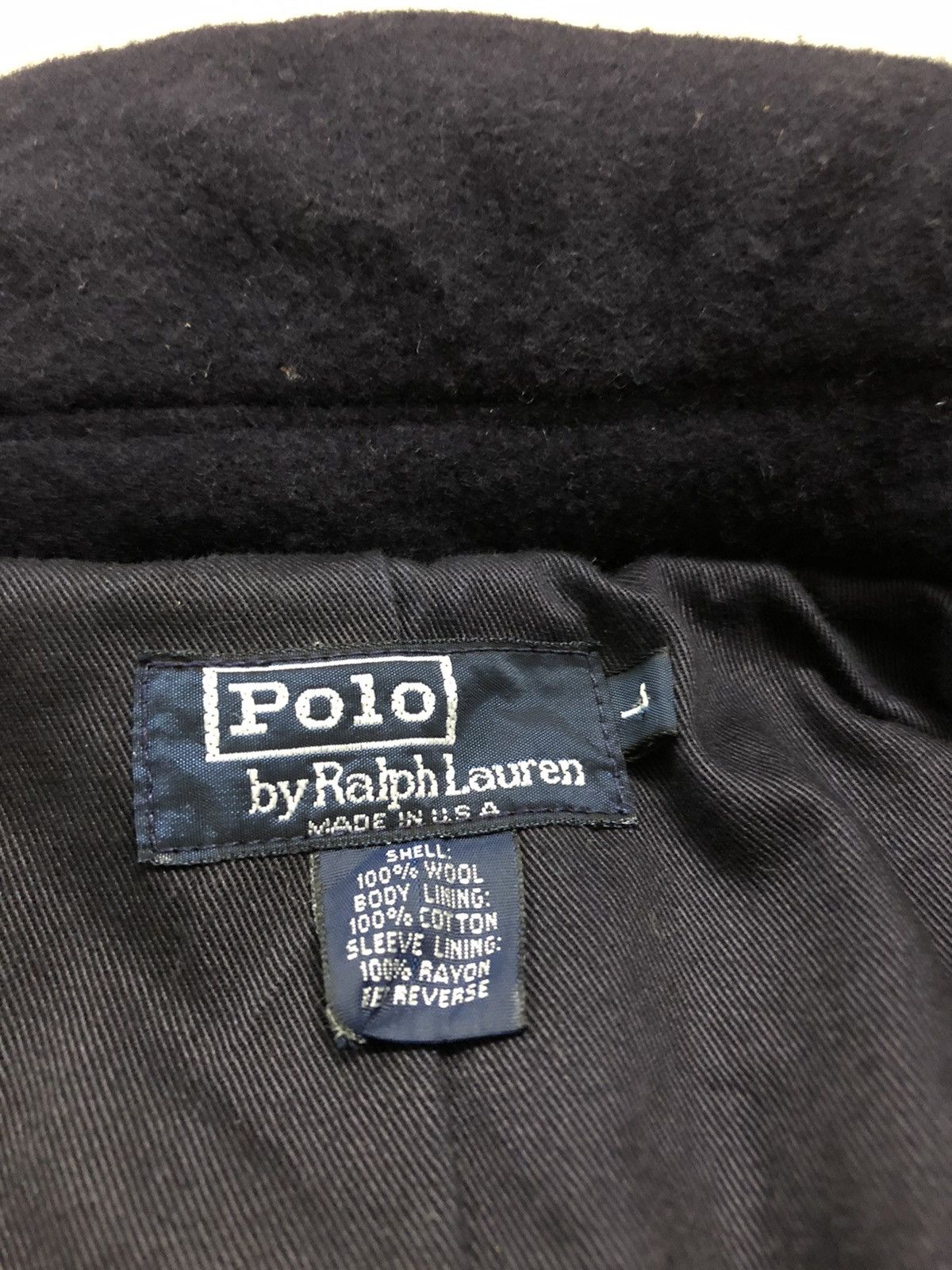 Polo Ralph Lauren Vintage Polo Ralph Lauren 7 Pocket Wool Jacket Blazer Size US L / EU 52-54 / 3 - 3 Thumbnail