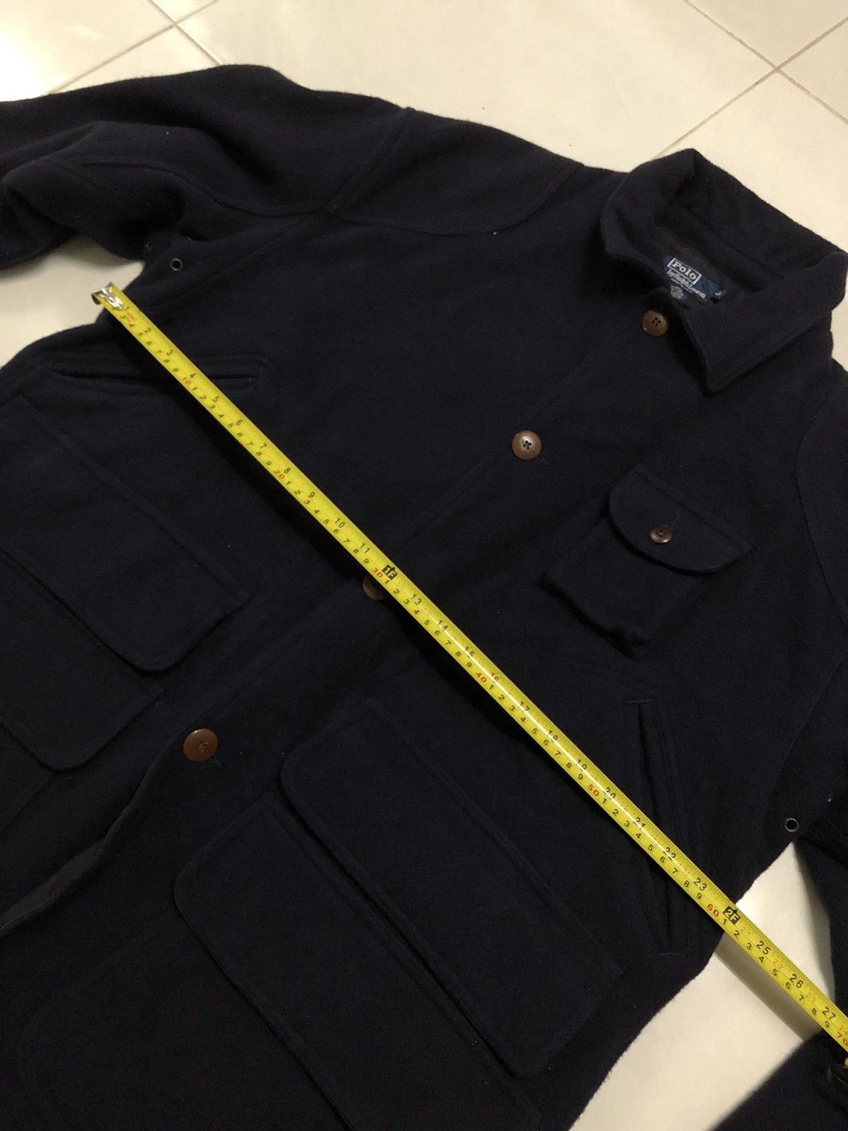Polo Ralph Lauren Vintage Polo Ralph Lauren 7 Pocket Wool Jacket Blazer Size US L / EU 52-54 / 3 - 10 Thumbnail