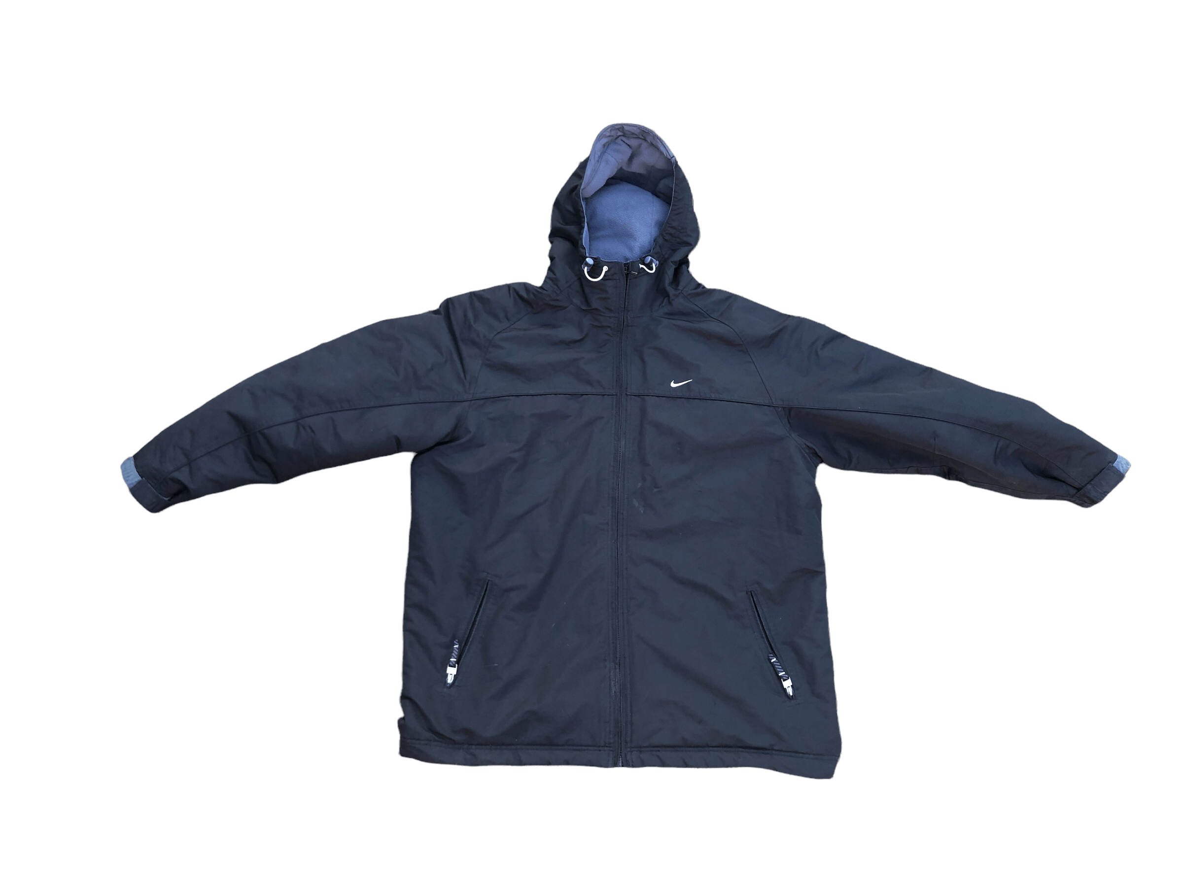 Vintage Nike Jacket XL Heavy Puffer Coat Black