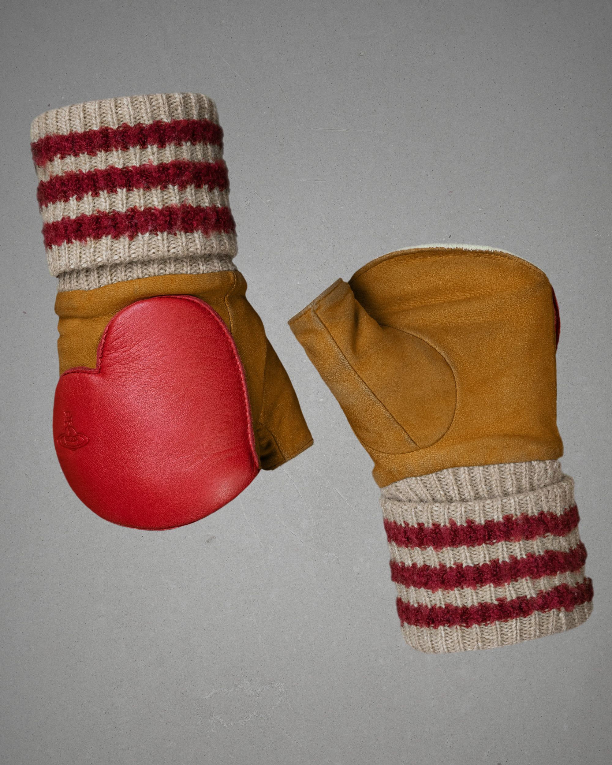 Vivienne Westwood Vivienne Westwood Fingerless Heart Gloves Grailed