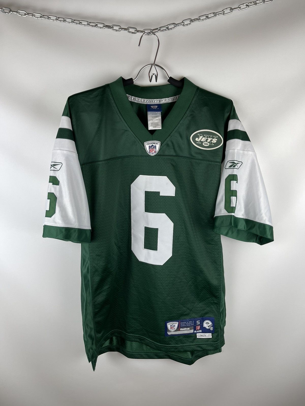 Reebok NFL Equipment New York Jets #6 Mark Sanchez Youth Green